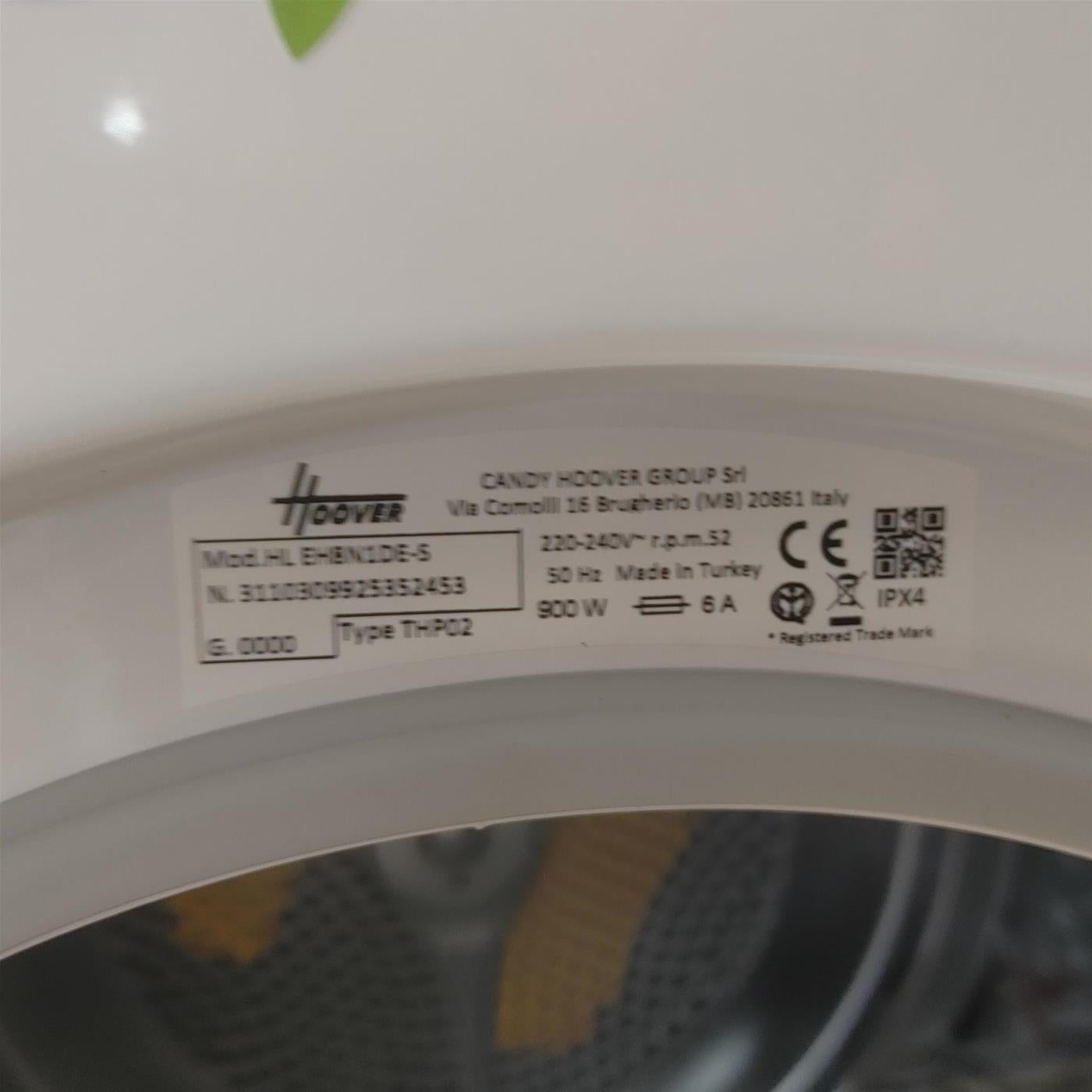 Asciugatrice Candy Smart EY EH8N1DE-S Wi-Fi 8 Kg