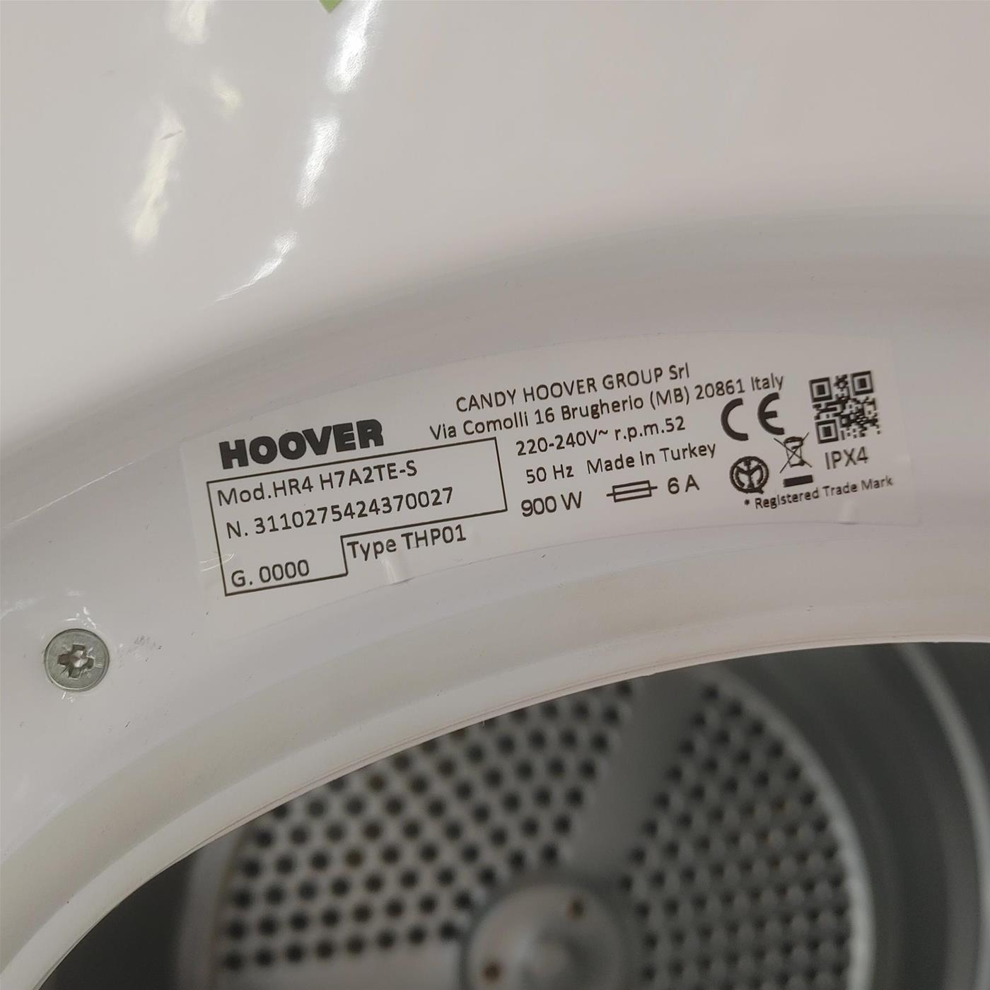 Asciugatrice Hoover H-DRY 350 HR4 H7A2TE-S 7 Kg