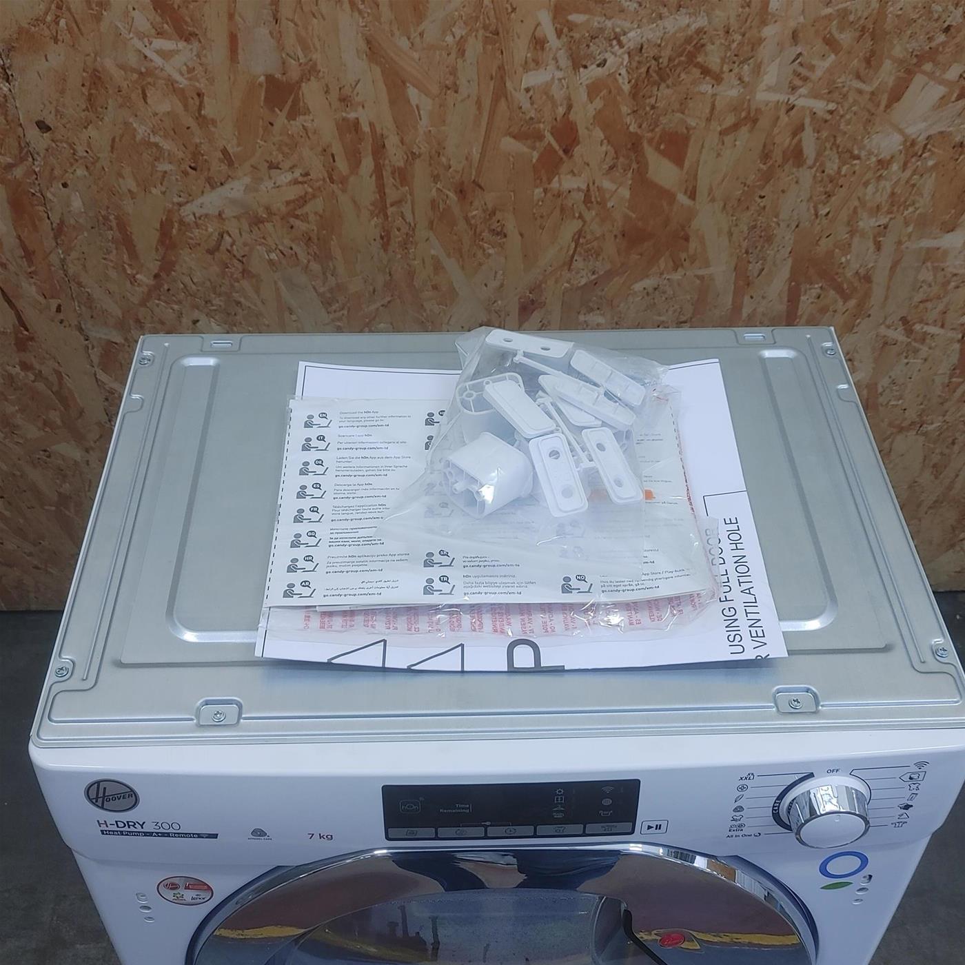 Asciugatrice Hoover H-DRY 300 BHTD H7A1TCE-S  Da incasso 7 Kg