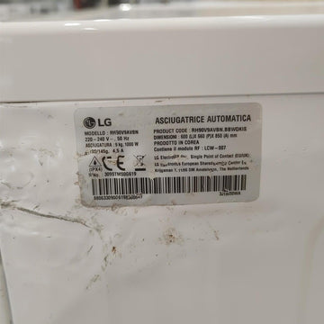 Scheda Controllo Asciugatrice LG Scheda Di Controllo Originale Per Asciugatrice LG EBR33640901 - Testata, Usata Ma Funzionante Scheda Controllo LG Per Modello DLE2516W
