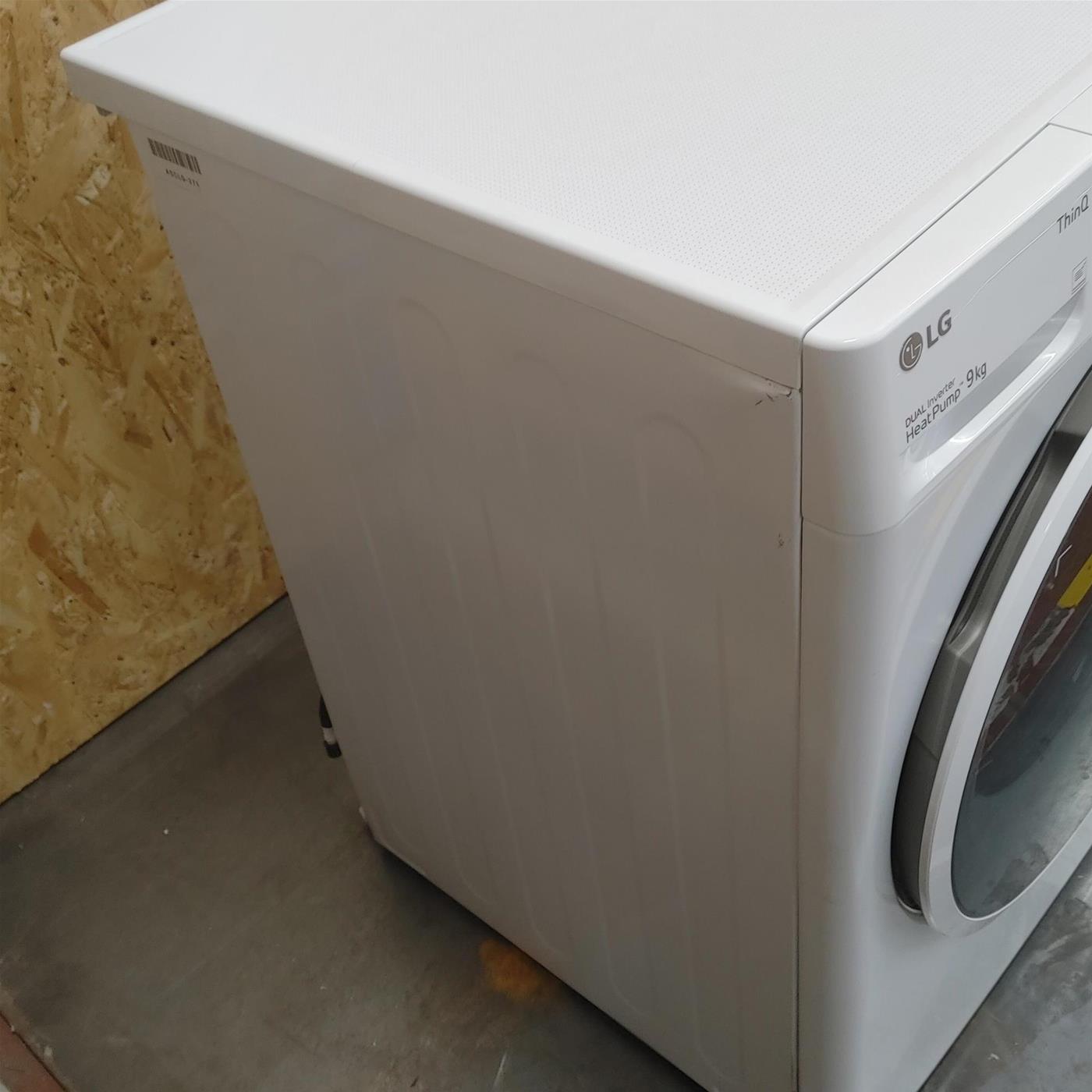 LG RH90V9AVHN asciugatrice Libera installazione Caricamento frontale 9 kg A+++ Bianco