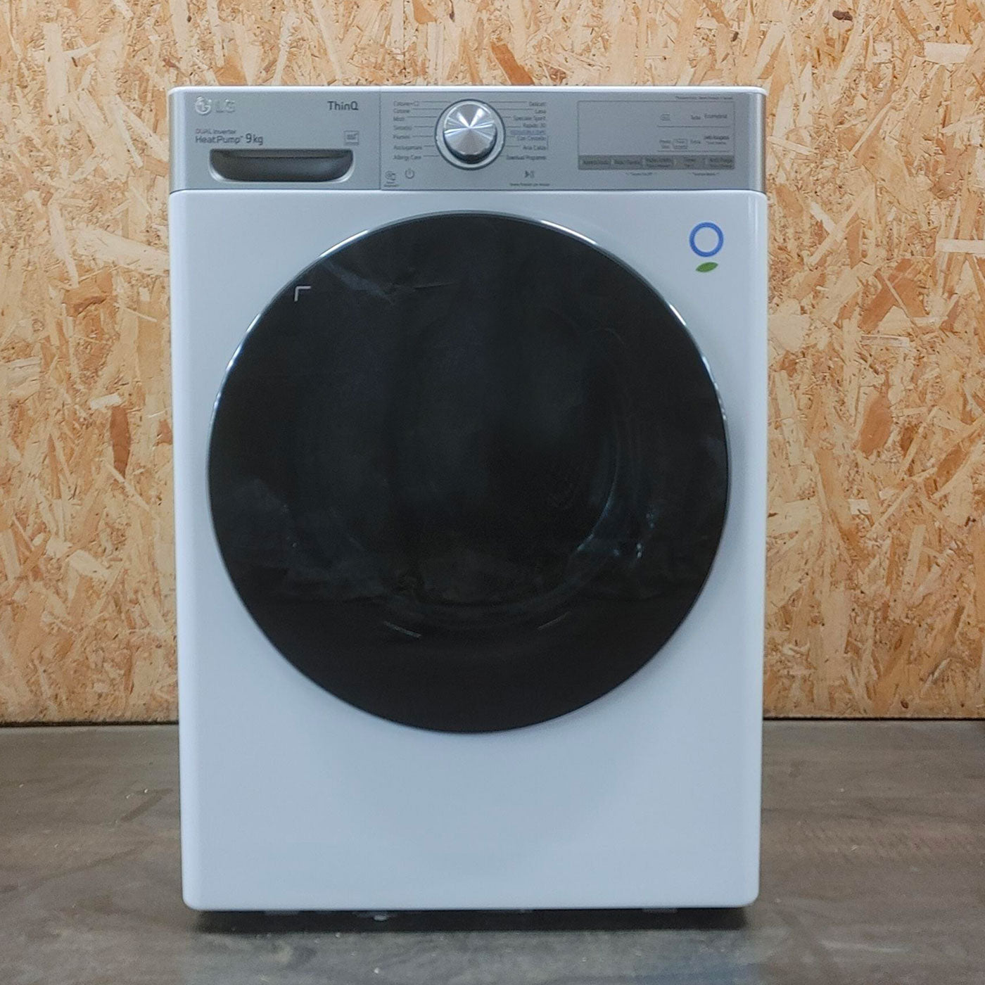 Asciugatrice LG RH90V9AV2QR Libera installazione Caricamento frontale 9 kg A+++ Bianco