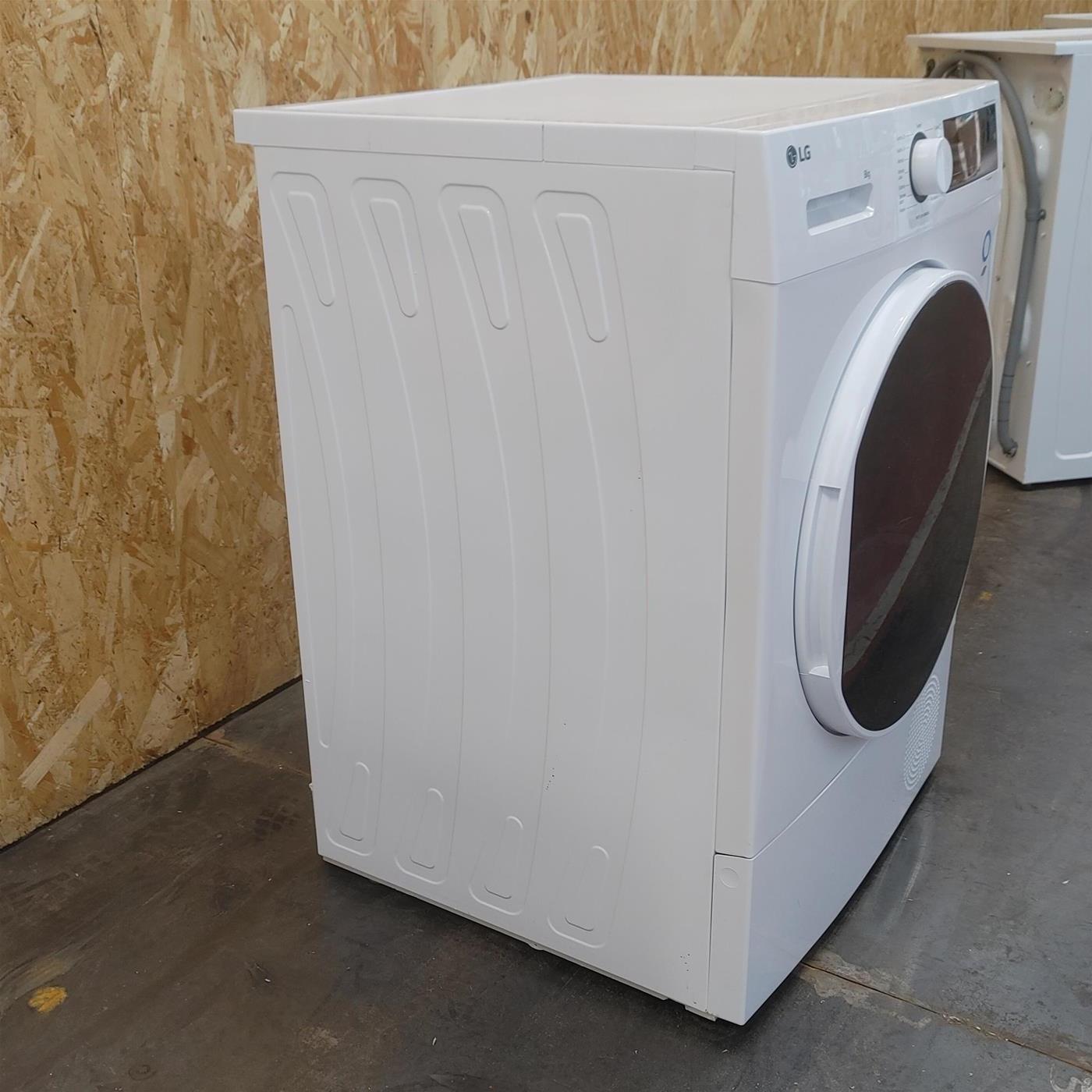 Asciugatrice LG RH80M3AV6R Capacità 8 Kg Tecnologia a Pompa di Calore