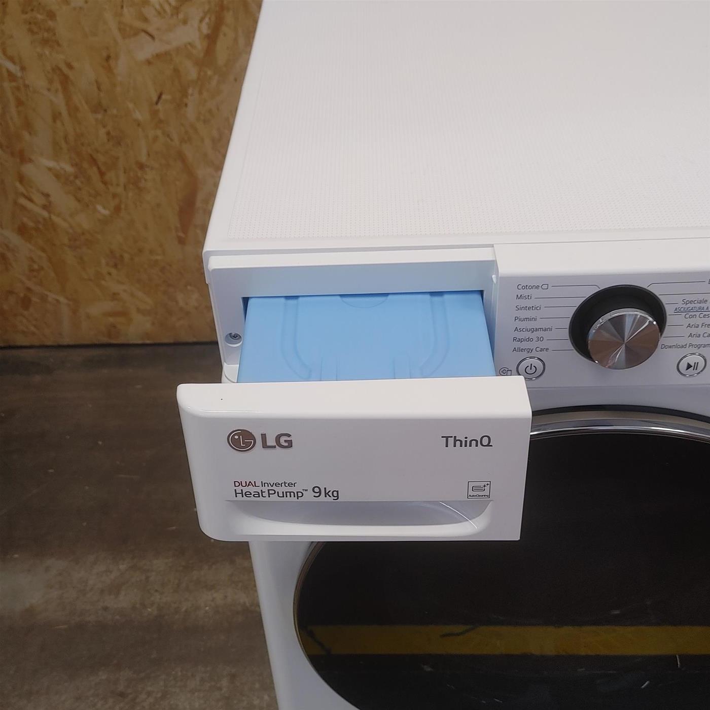 Asciugatrice intelligente LG RC90V9AV2W 9 Kg