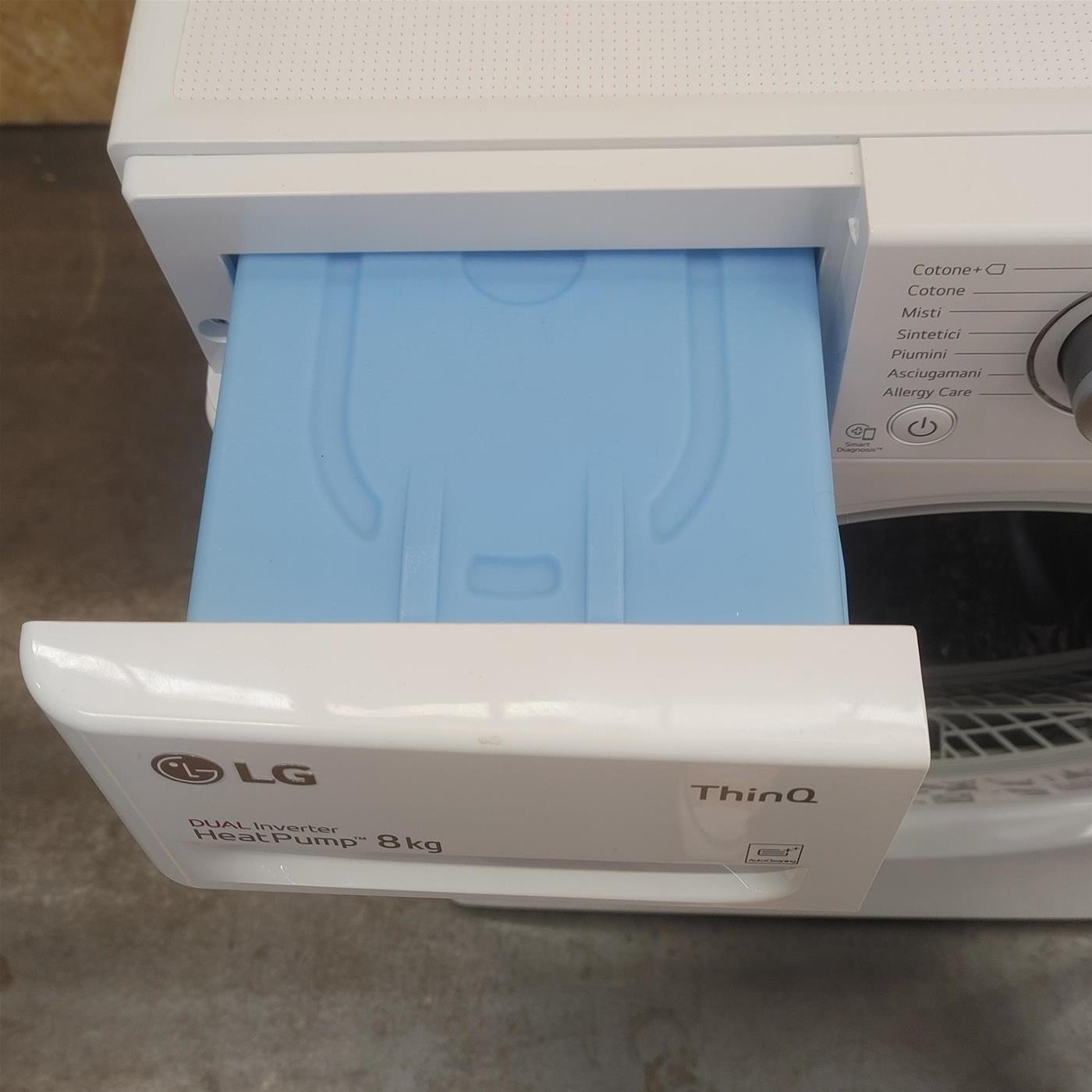Asciugatrice LG RH80V9AVHN 8 Kg