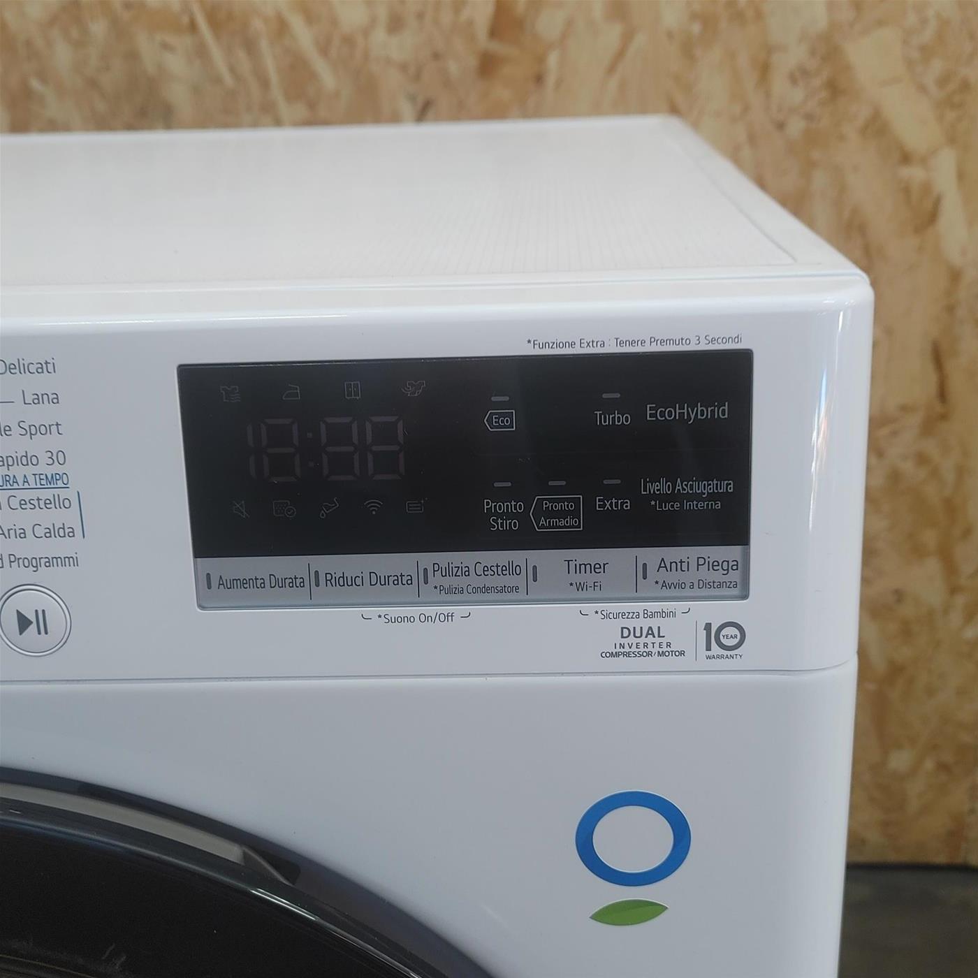 Asciugatrice LG RH90V9AVBN 9 Kg