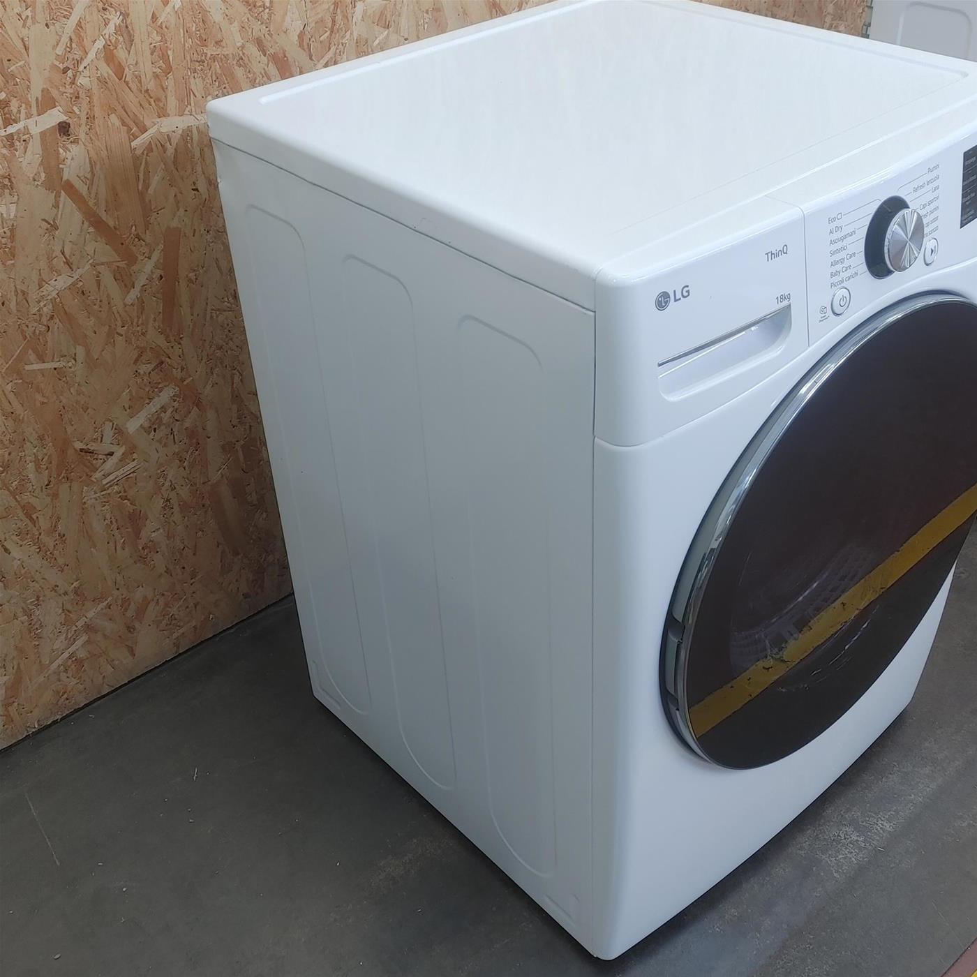 Asciugatrice LG RH18U8AVCW 18 Kg