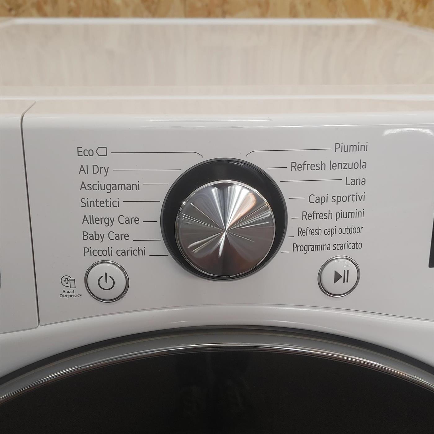 Asciugatrice LG RH18U8AVCW 18 Kg