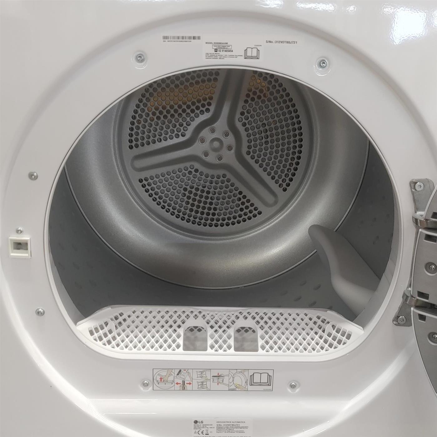 Asciugatrice LG RH80M3AV6R 8 Kg