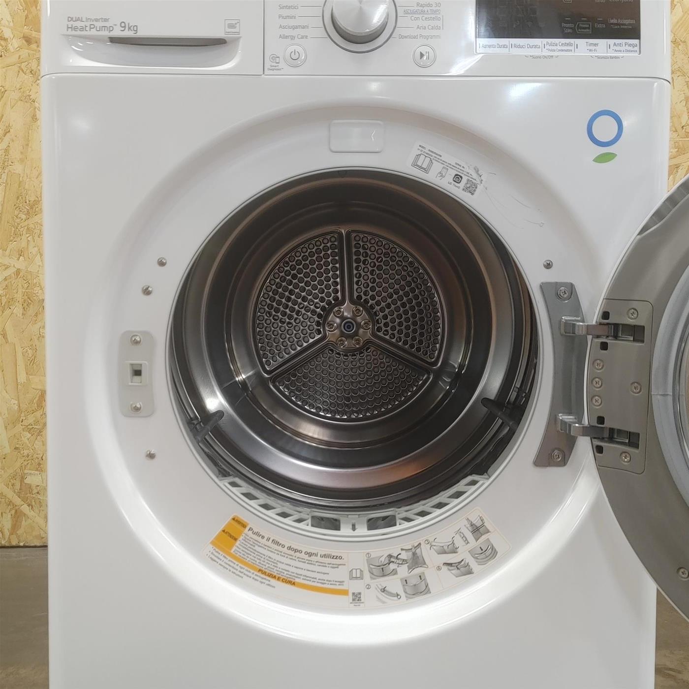 Asciugatrice LG RH90V9AVHN  9 Kg