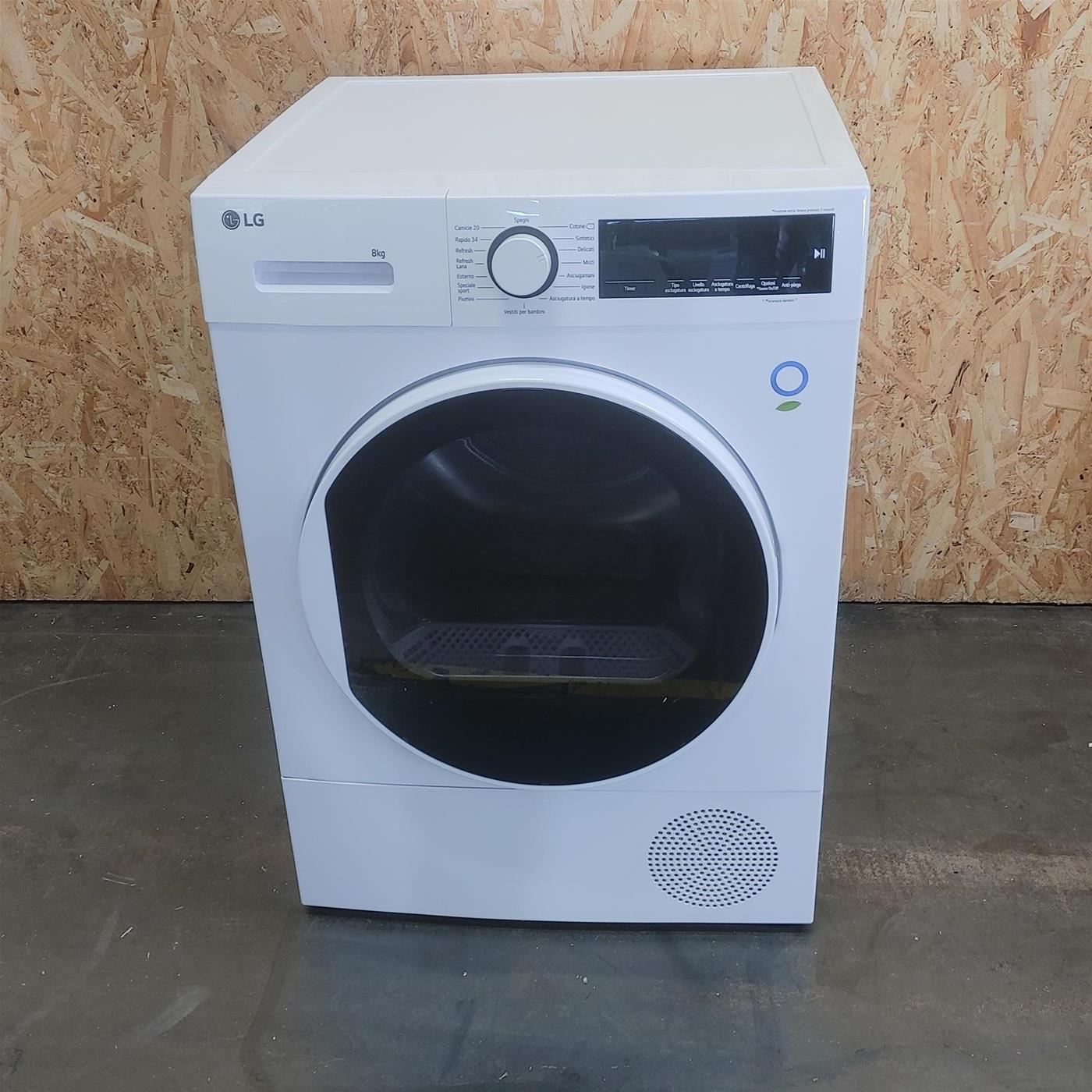 Asciugatrice LG RH80M3AV6R 8 Kg