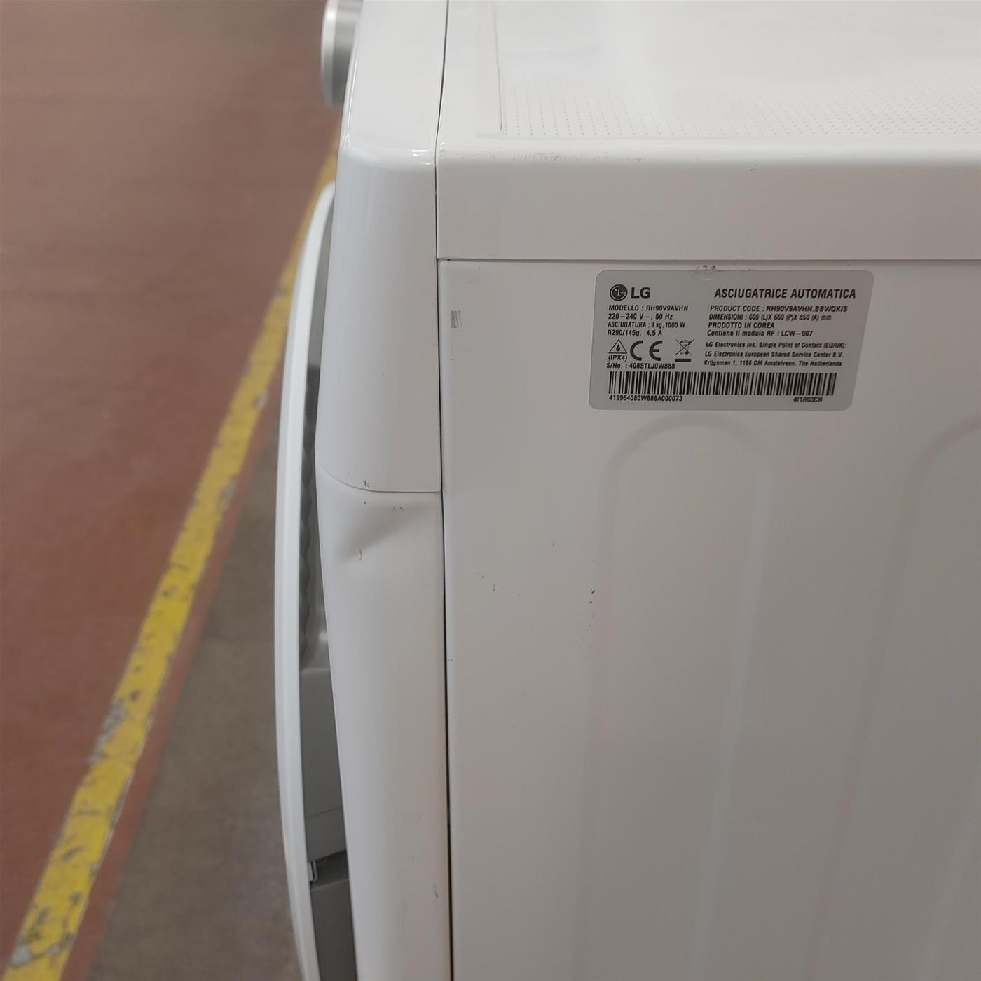 Asciugatrice LG RH90V9AVHN  9 Kg