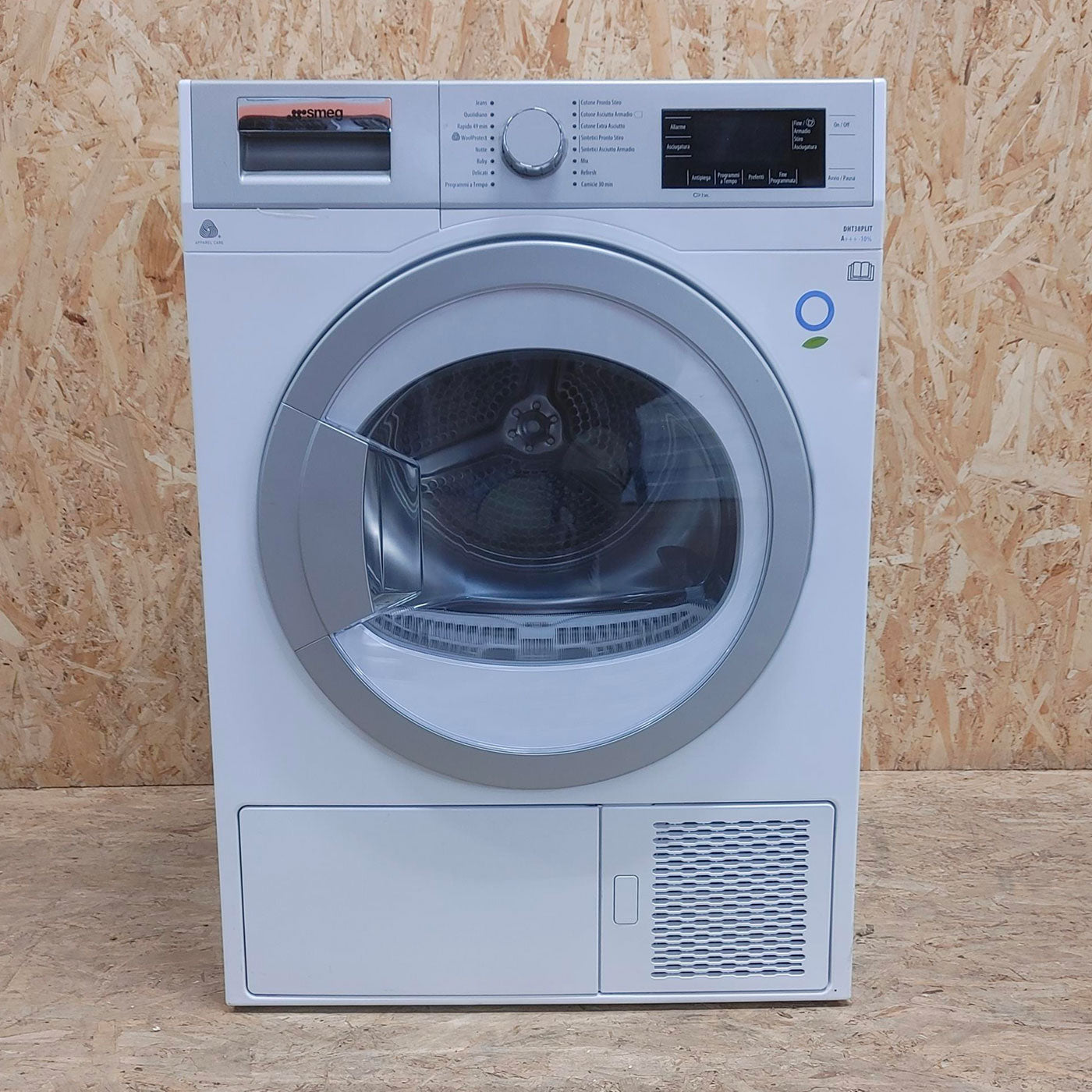 SMEG Asciugatrice DHT38PLIT, 8 Kg Classe A+++ -10% a Condensazione con Pompa di Calore