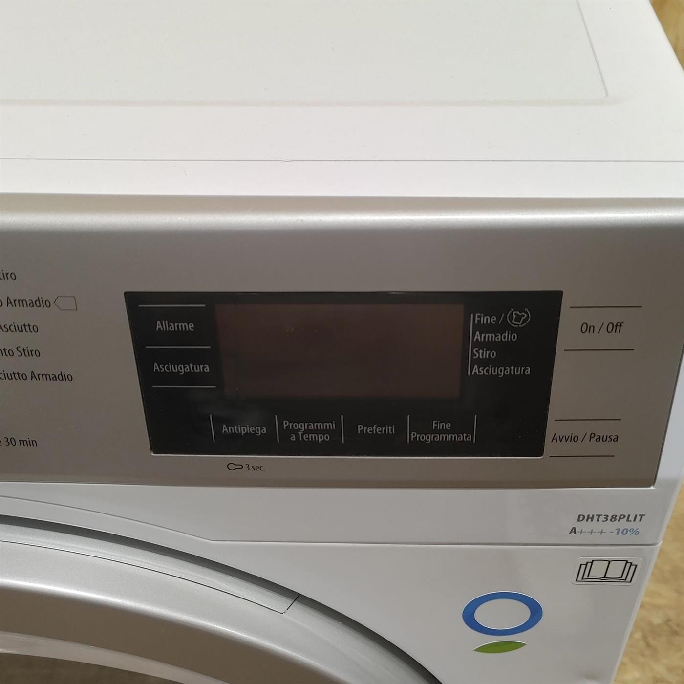 SMEG Asciugatrice DHT38PLIT, 8 Kg Classe A+++ -10% a Condensazione con Pompa di Calore