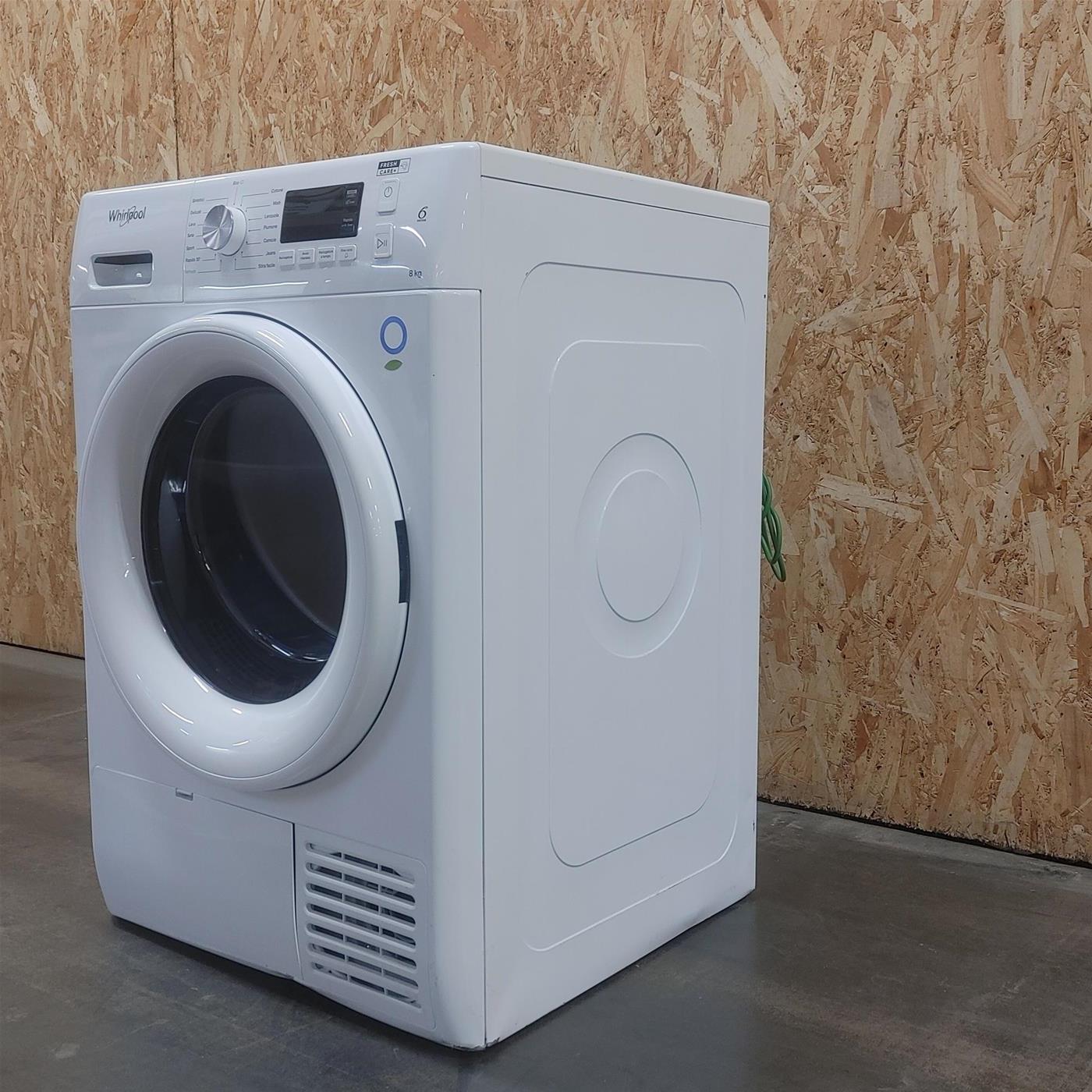 Asciugatrice Whirlpool FFTN M11 82 SPT Libera installazione Carica frontale 8 kg A++ Bianco