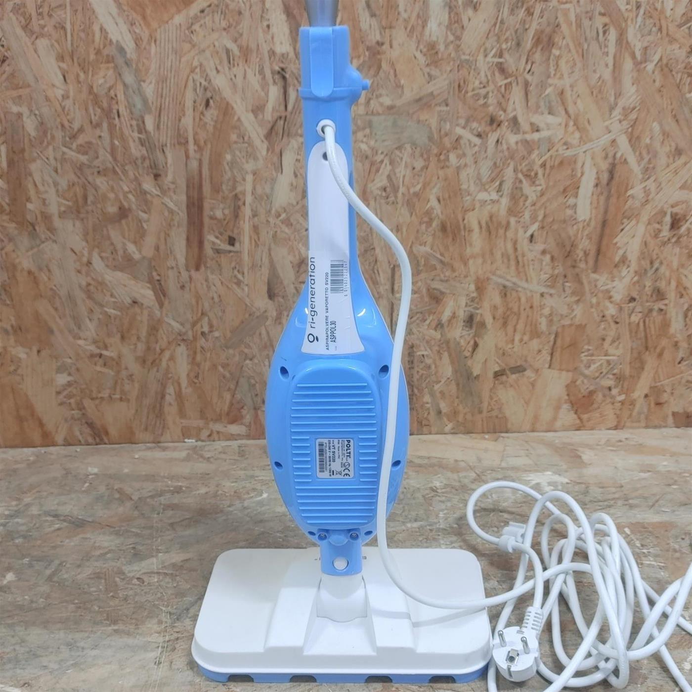 Polti Vaporetto SV220 Scopa a vapore 0,32 L 1300 W Blu, Bianco