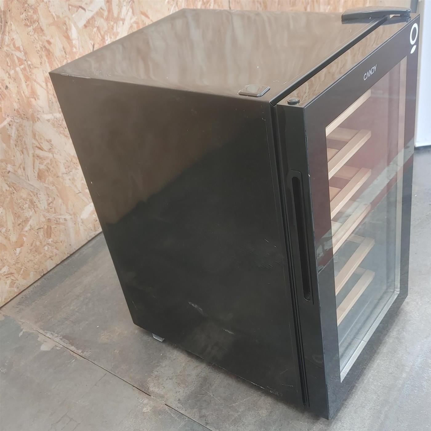 Candy CWC 021 ELSP/NF Frigorifero per vino a compressore Libera installazione Nero 21 bottiglia/e