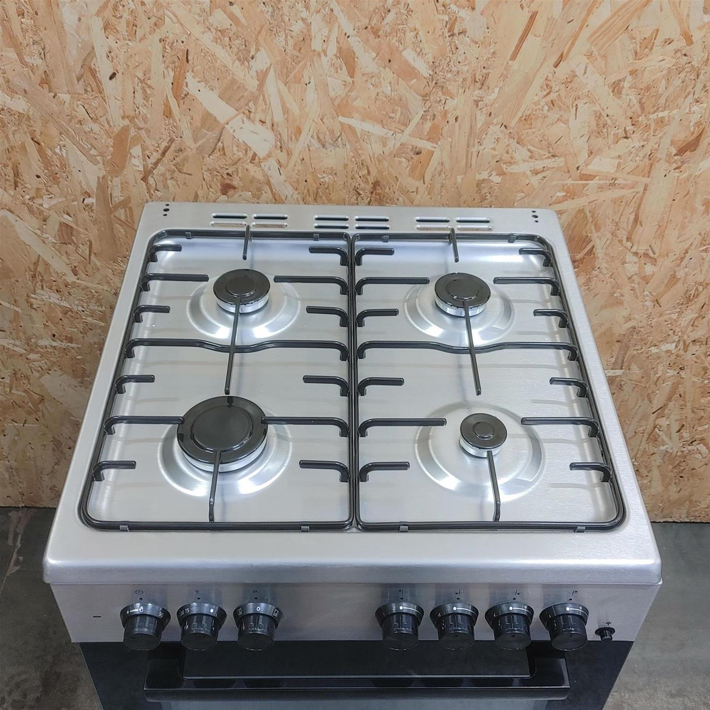 Cucina Beko FSE62110DX Cucina a libera installazione Elettrica Gas Inox