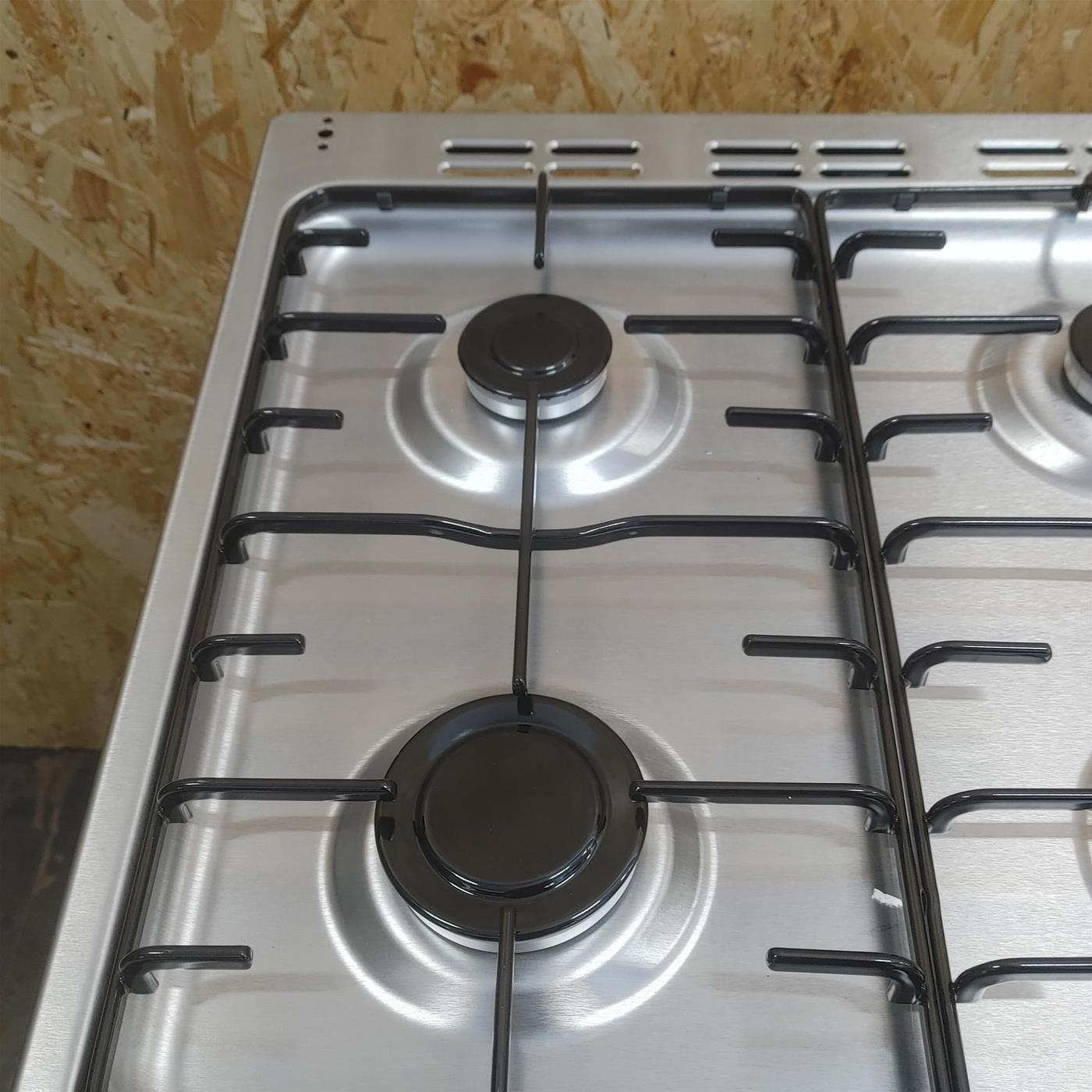 Cucina Beko FSE62110DX Cucina a libera installazione Elettrica Gas Inox