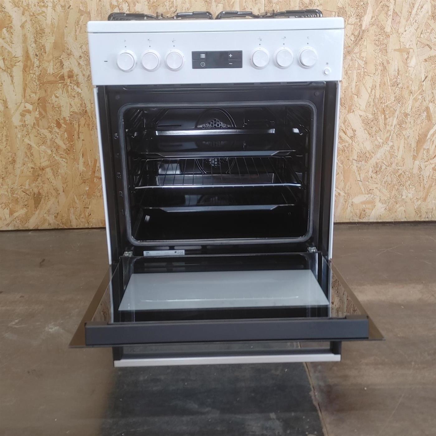 Cucina Beko FSE62110DWF a Gas 4 fuochi