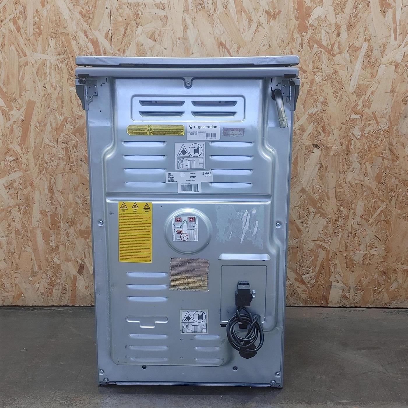 Cucina Beko CSG42011FS a Gas 4 fuochi