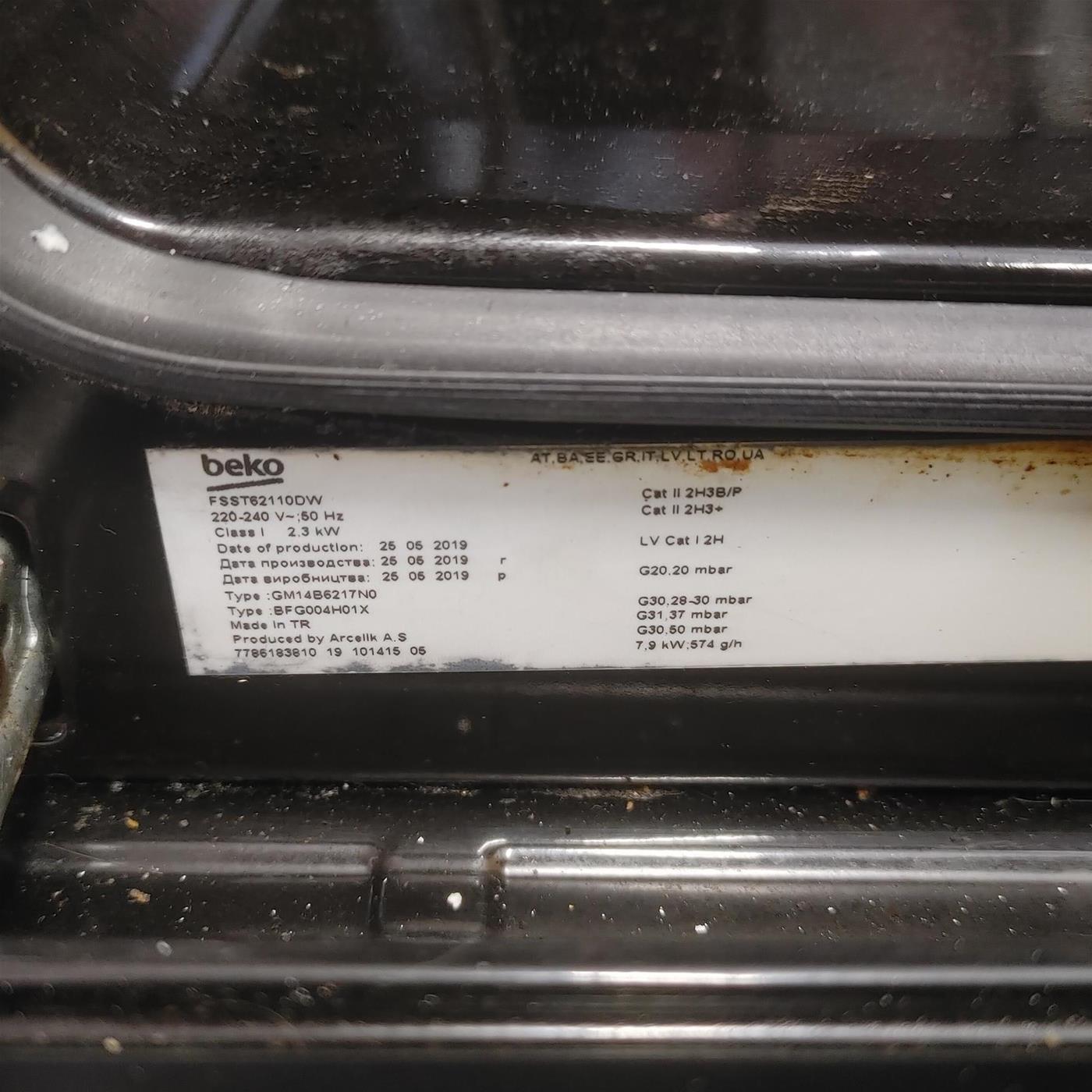 Cucina Beko FSST62110DW Elettrico Statico