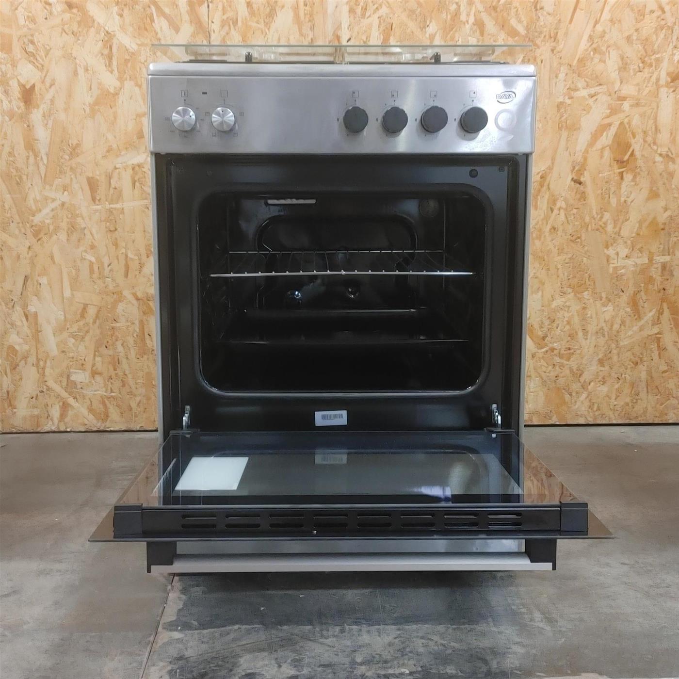 Cucina Daya DSGC-6060XEG Libera installazione a gas