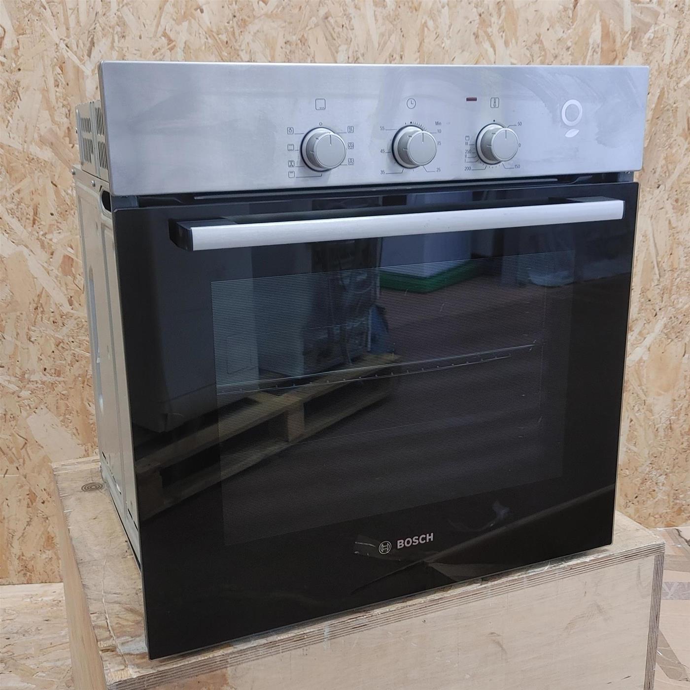 Forno Bosch Serie 2 HBF011BR0 66 L 3300 WA Nero, Acciaio inossidabile