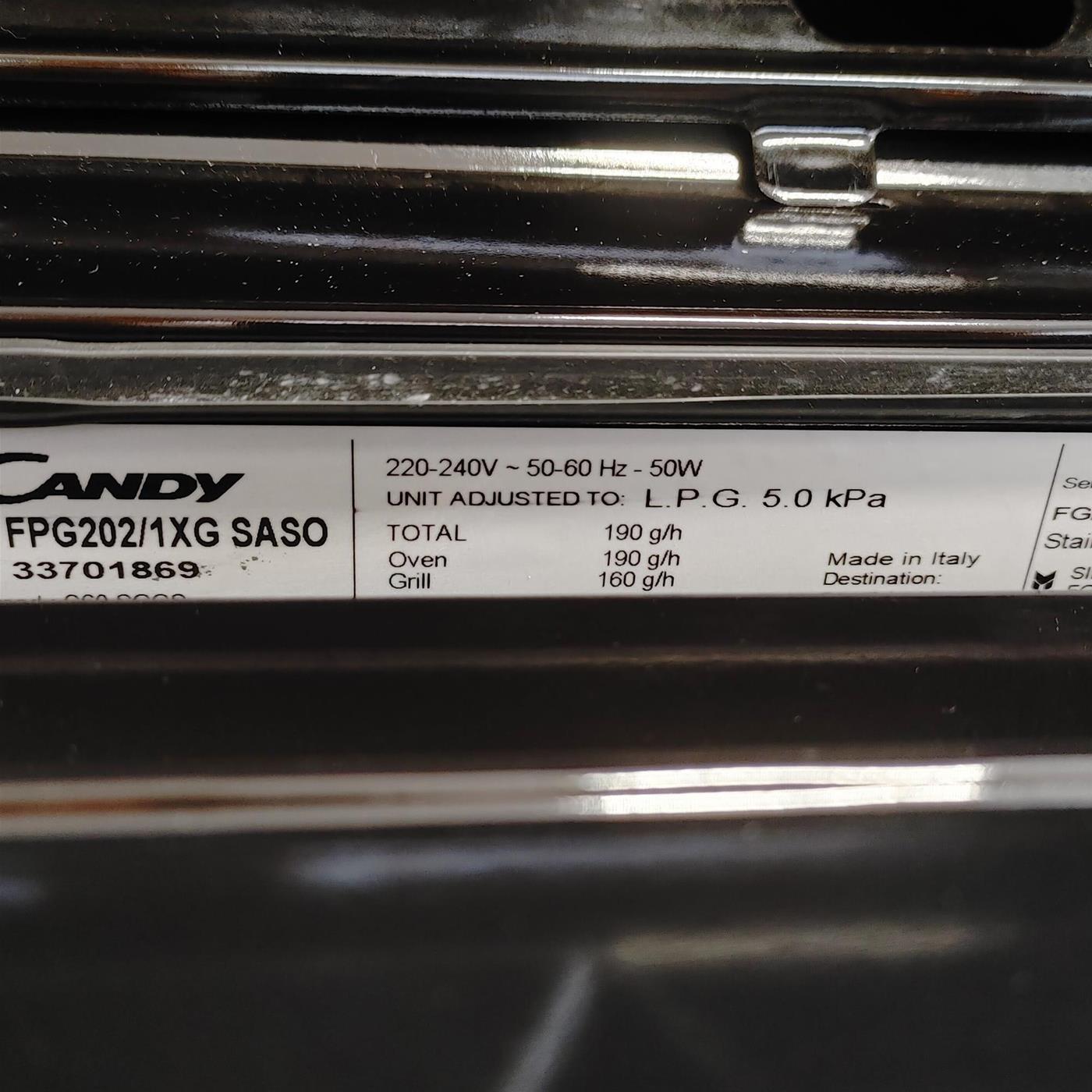 Candy FPG202/1XG SASO Forno elettrico, 53L