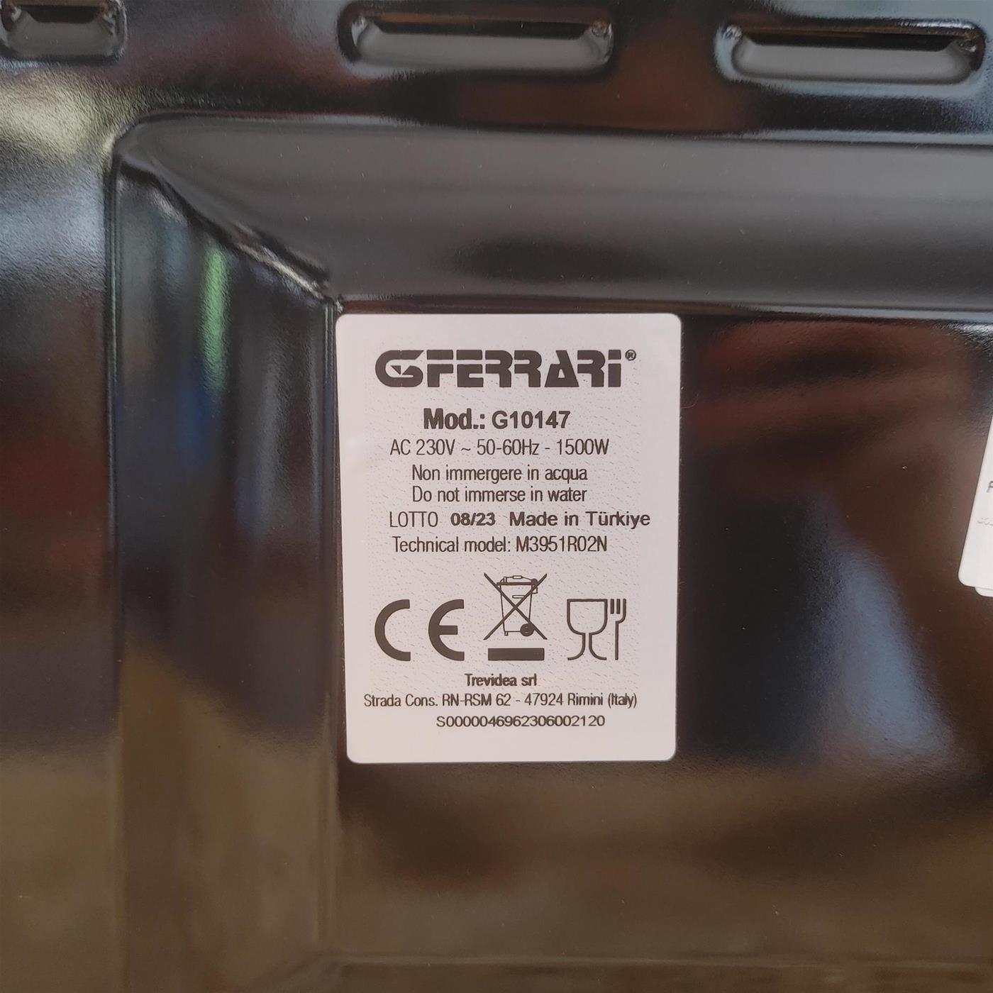 Fornetto elettrico G3 Ferrari G10147 Rostò Titanium 37