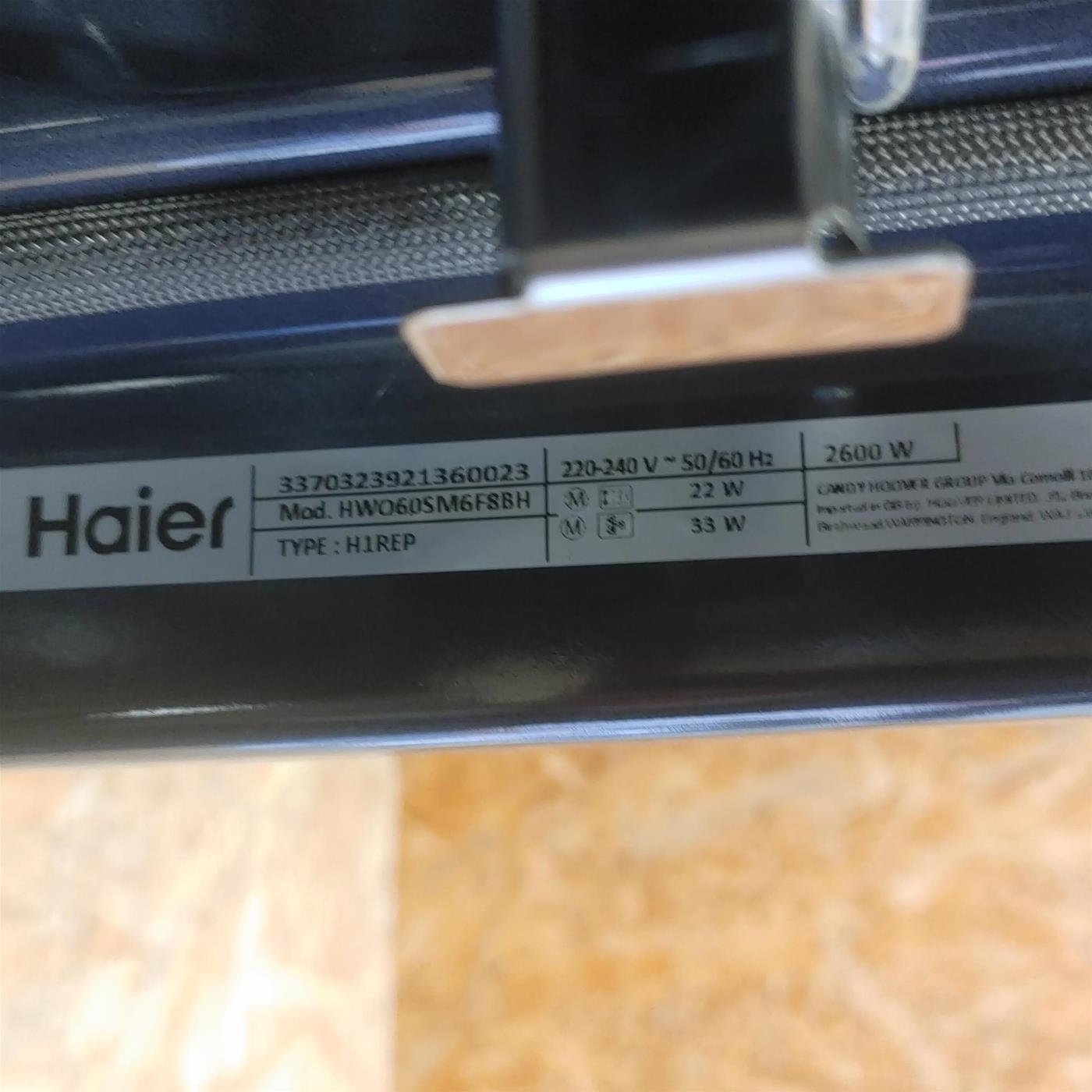 Haier I-Turn Serie 6 HWO60SM6F8BH A+ Nero