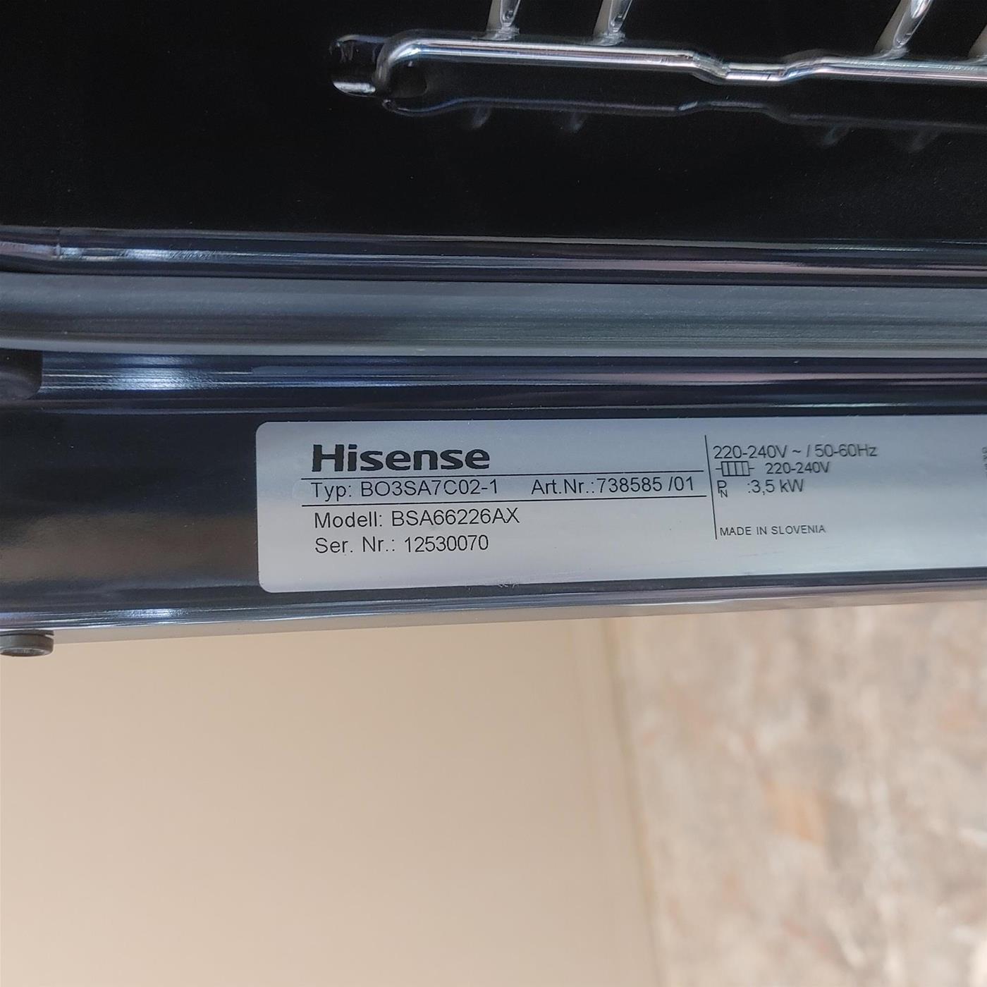 Forno elettrico Hisense BO3SA7C02-1 Multifunzione