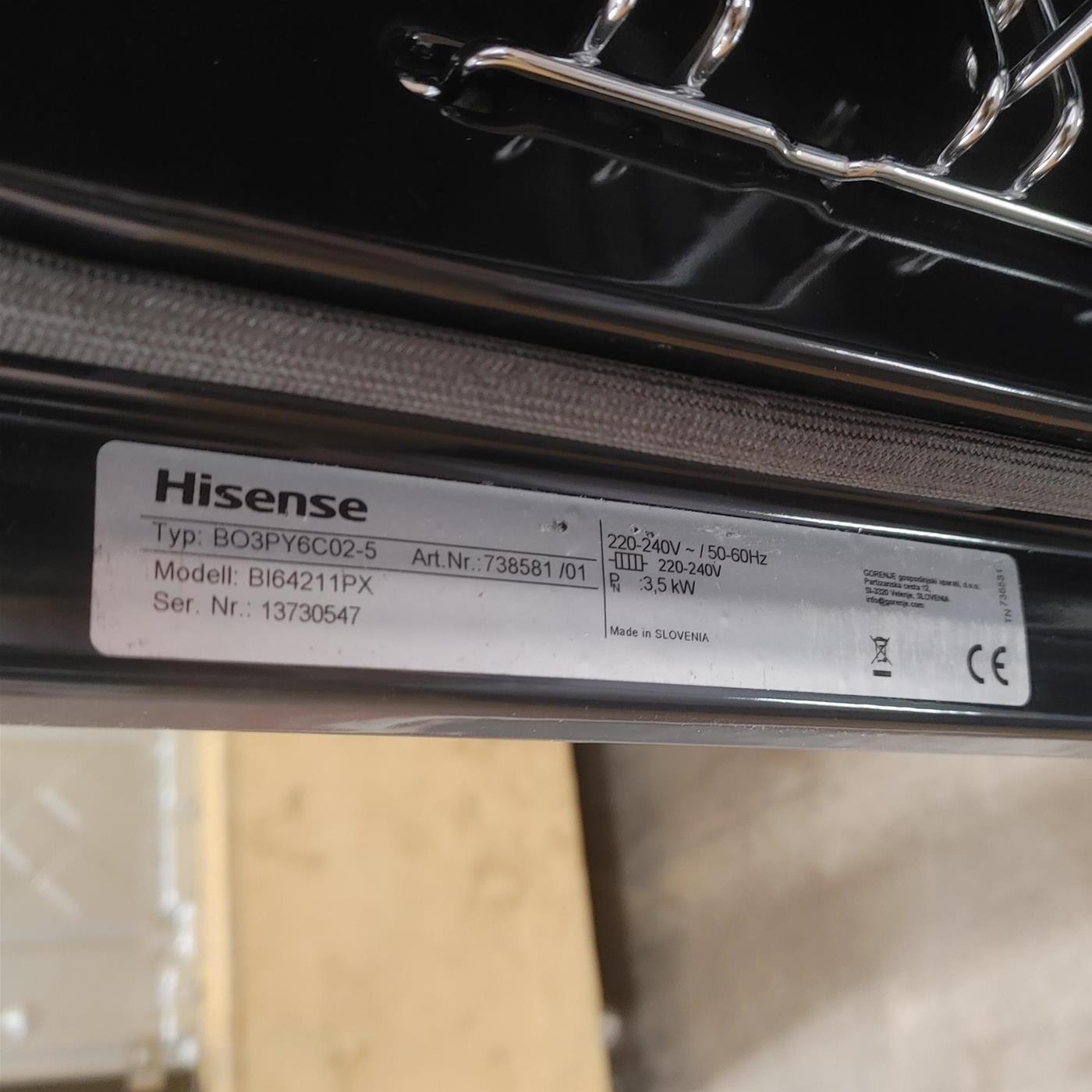Hisense BI5229PX forno 70 L A+ Nero