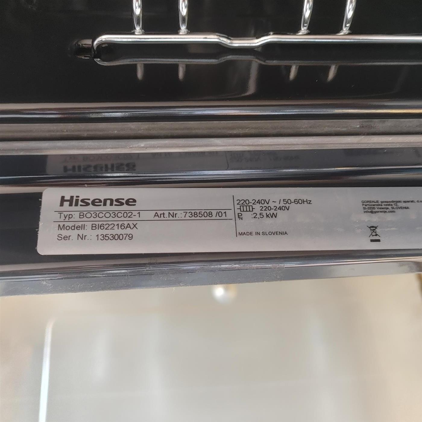 Forno Hisense BI62216AX 77 L 3500 WA Acciaio inossidabile