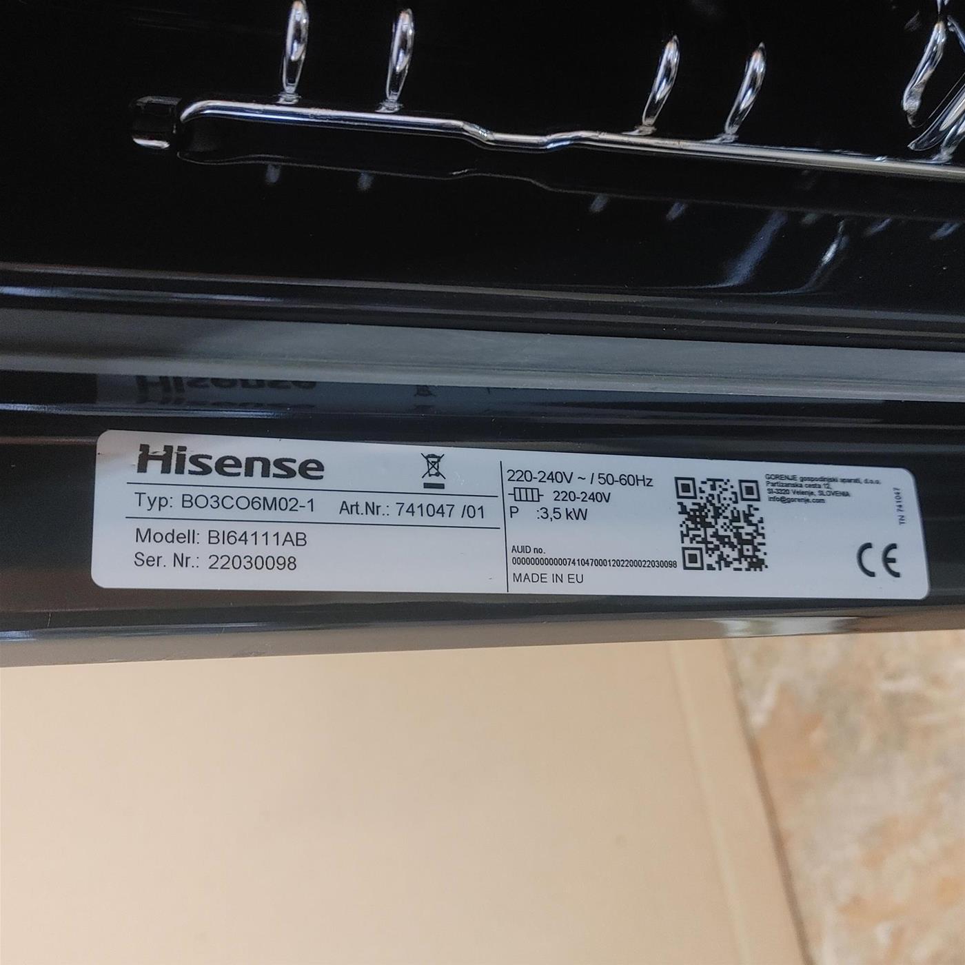 Forno elettrico Hisense BI64111AB