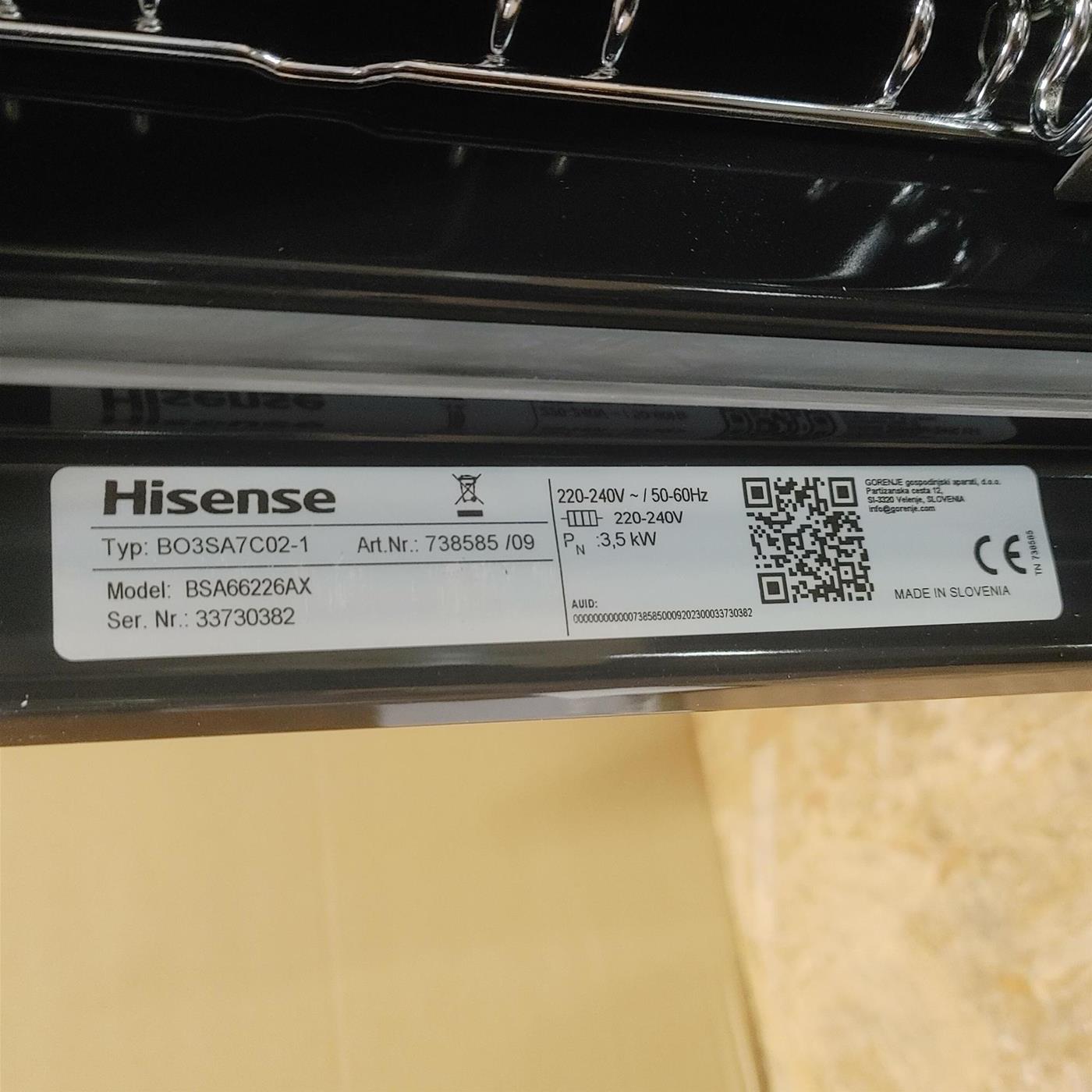 Forno elettrico Hisense BSA66226AX