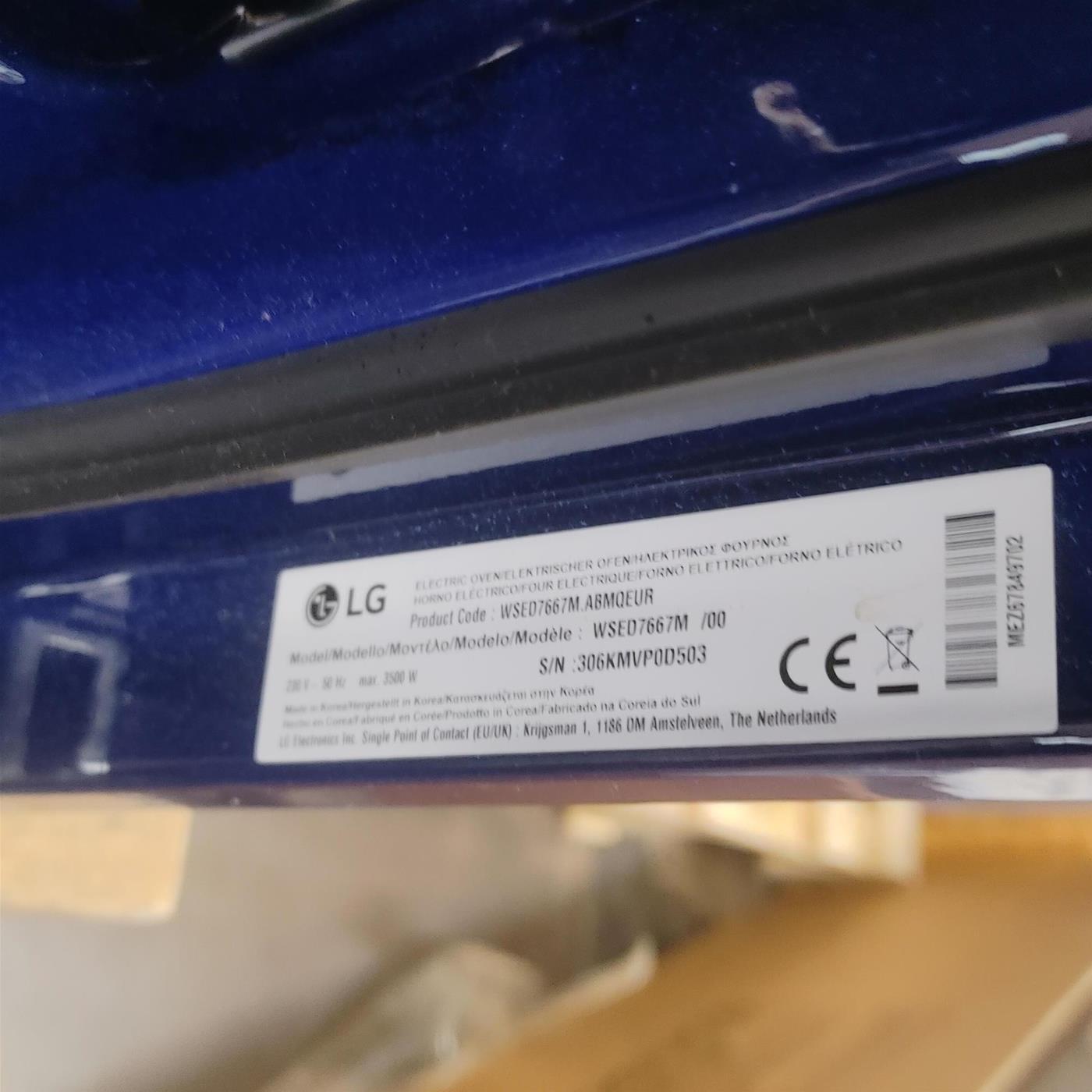 Forno elettrico LG InstaView WSED7667M 100% vapore