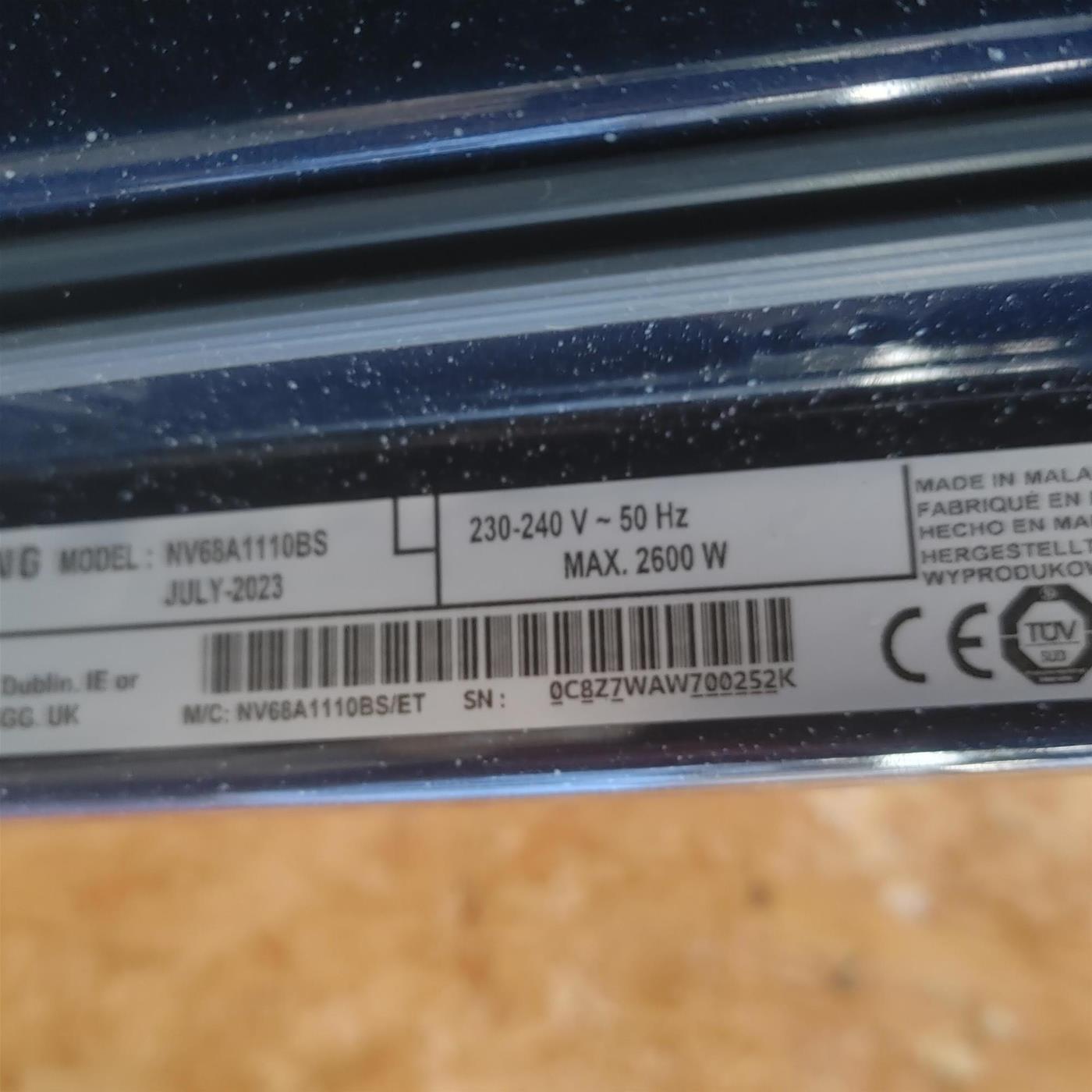 Forno elettrico Samsung NV68A1110BS Multifunzione