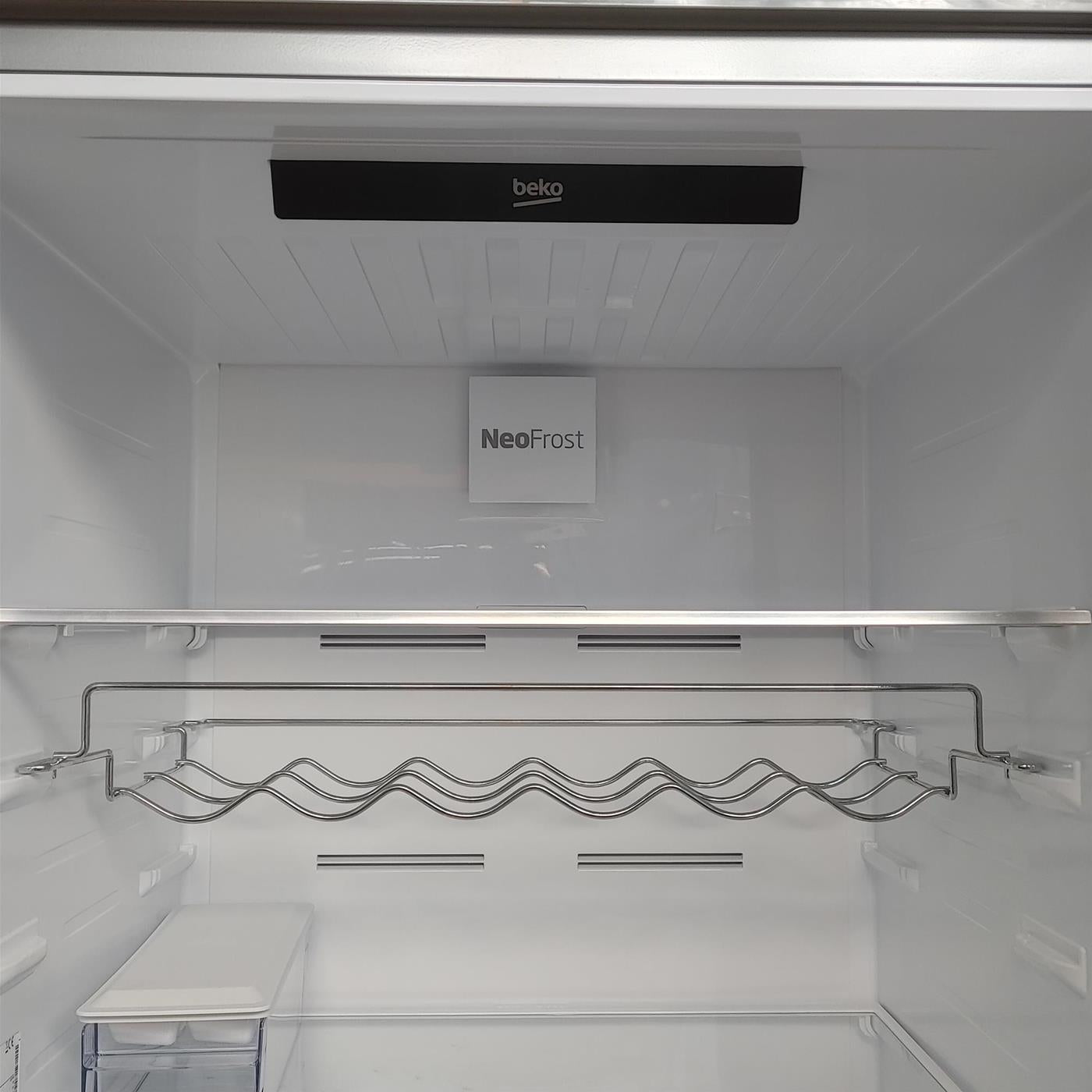 Beko RCNE560E50ZXPN frigorifero con congelatore Libera installazione 514 LD Acciaio inox