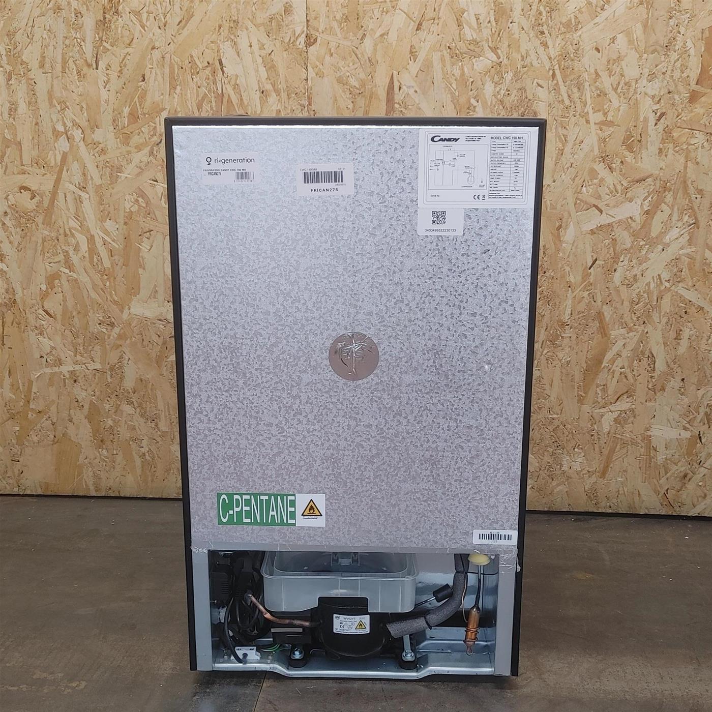 Candy DiVino CWC 150 MH Frigorifero per vino a compressore Libera installazione Nero 41 bottiglia/e
