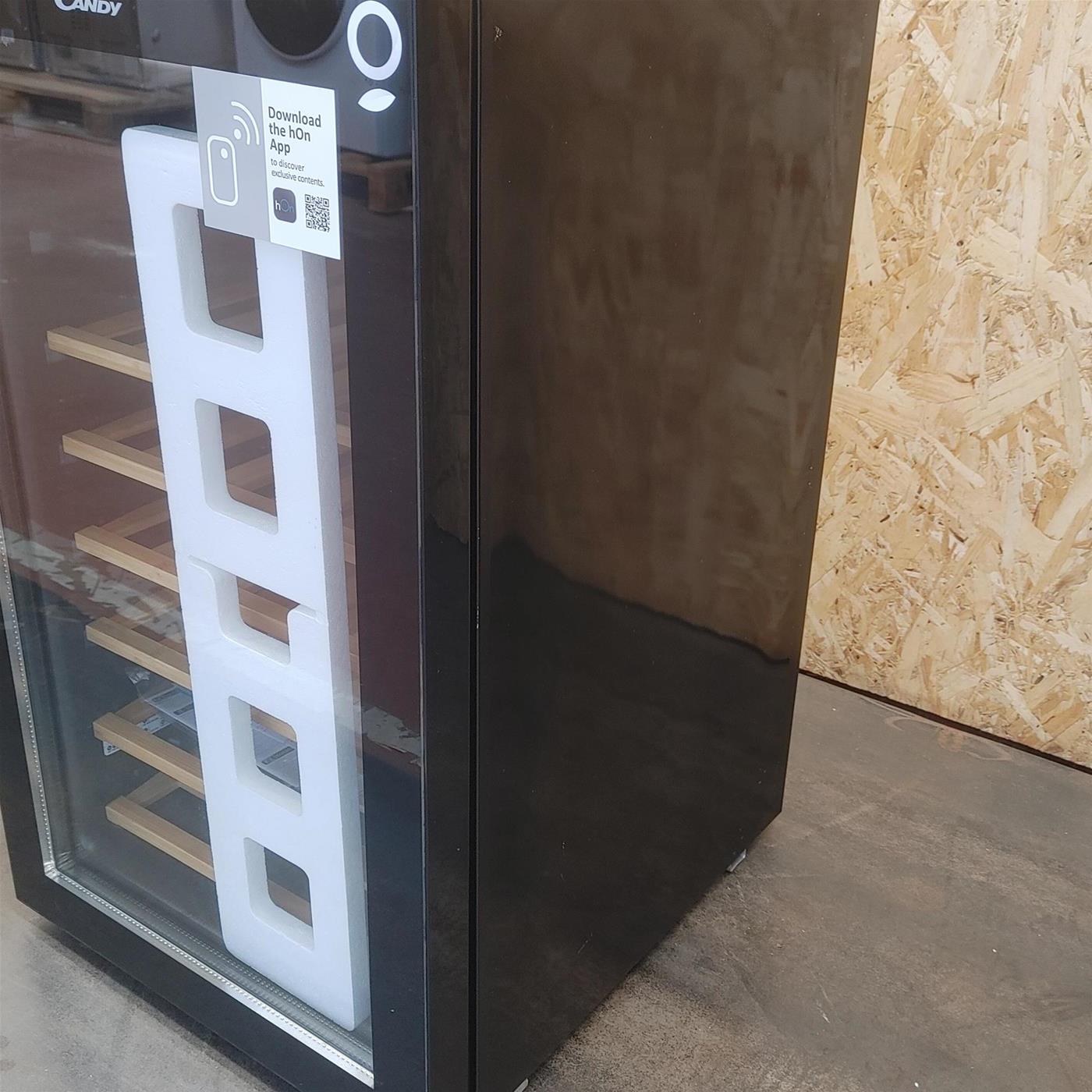 Candy DiVino CWC 150 MH Frigorifero per vino a compressore Libera installazione Nero 41 bottiglia/e