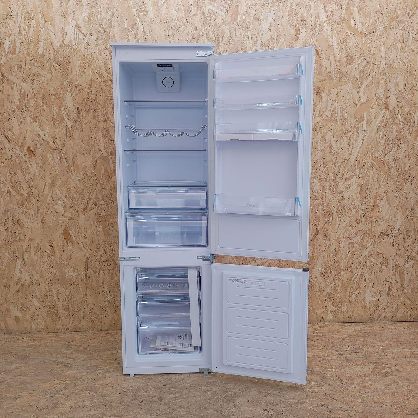 Candy BCBS 184 NPU frigorifero con congelatore Da incasso 266 L E Bianco
