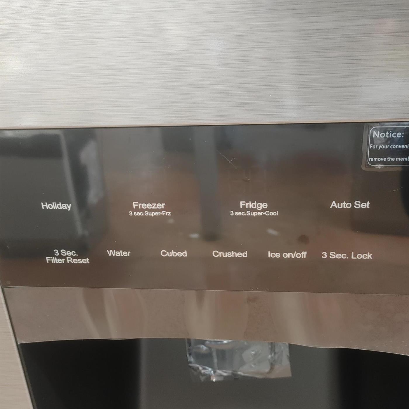 Frigorifero side-by-side Haier SBS 90 Serie 3 HSOGPIF9183 Libera installazione 515 LF Argento