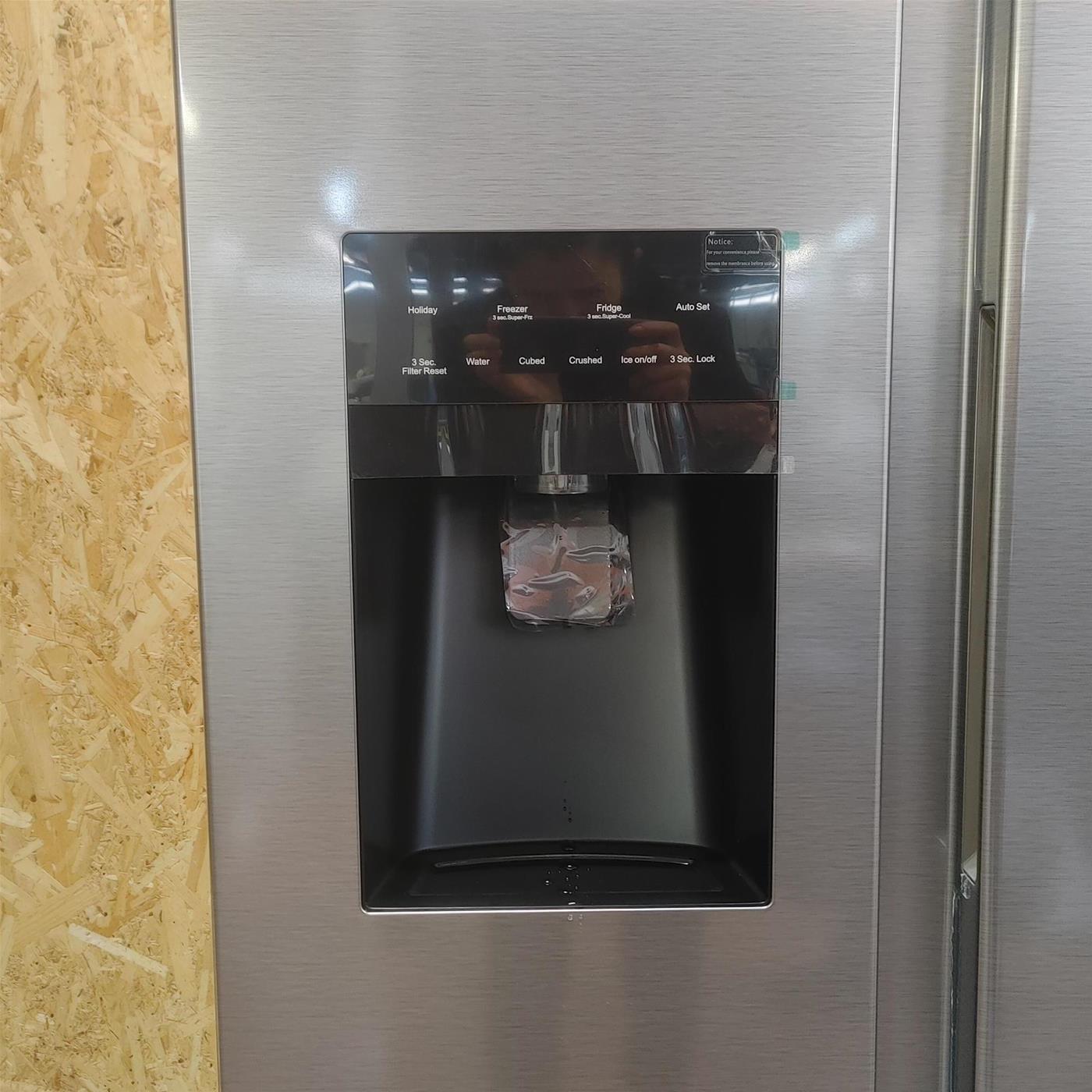 Frigorifero side-by-side Haier SBS 90 Serie 3 HSOGPIF9183 Libera installazione 515 LF Argento