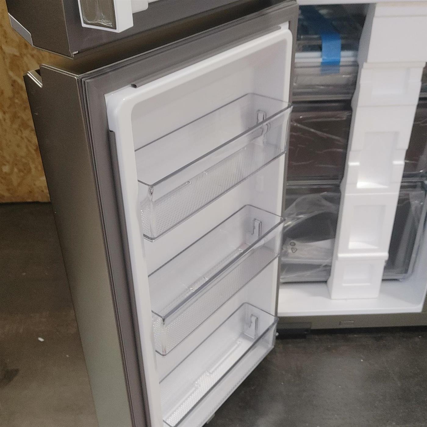 Frigorifero side-by-side Haier Cube 90 Serie 7 HCR7918ENMP Libera installazione 629 LE Platinum, Acciaio inossidabile