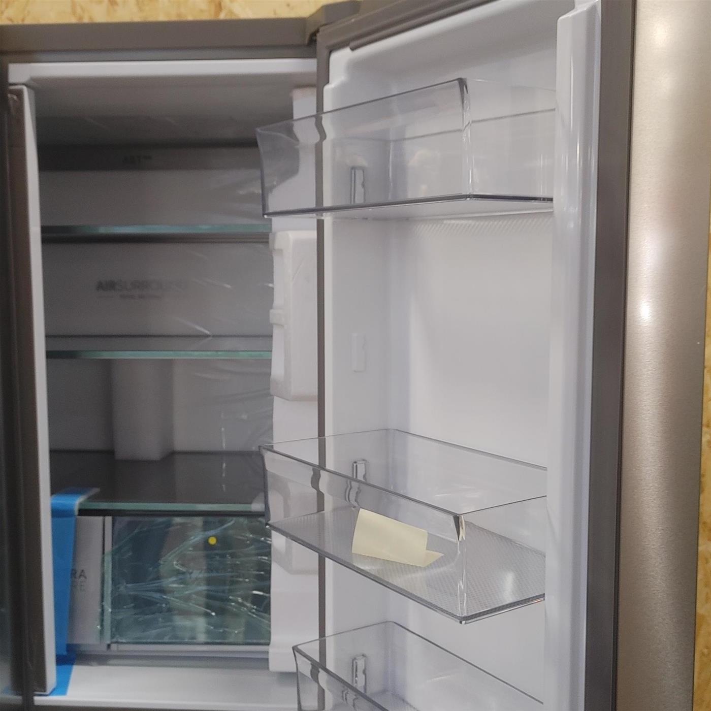 Frigorifero side-by-side Haier Cube 90 Serie 7 HCR7918ENMP Libera installazione 629 LE Platinum, Acciaio inossidabile