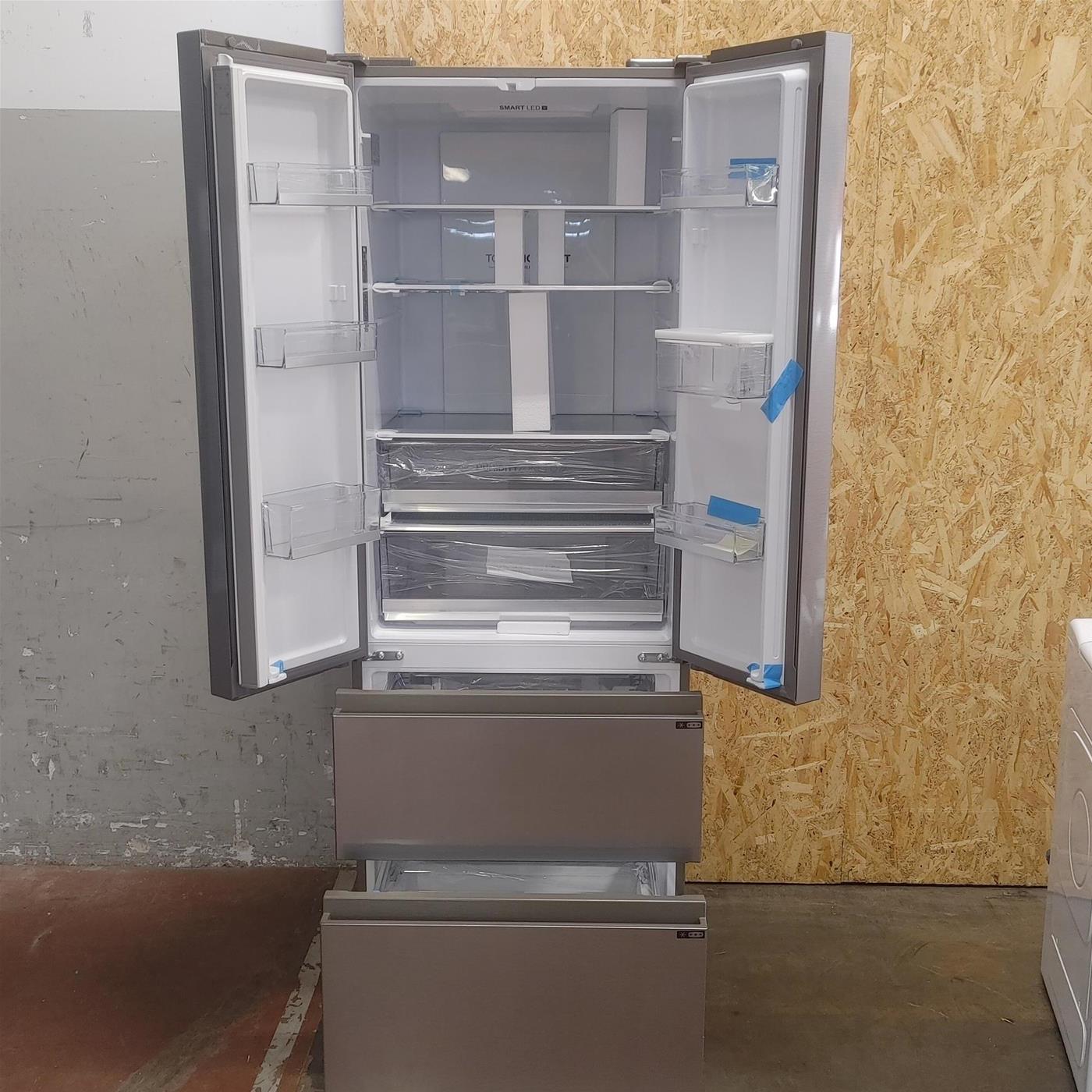 Frigorifero side-by-side Haier FD 70 Serie 5 HFR5720EWMG Libera installazione 477 LE Argento