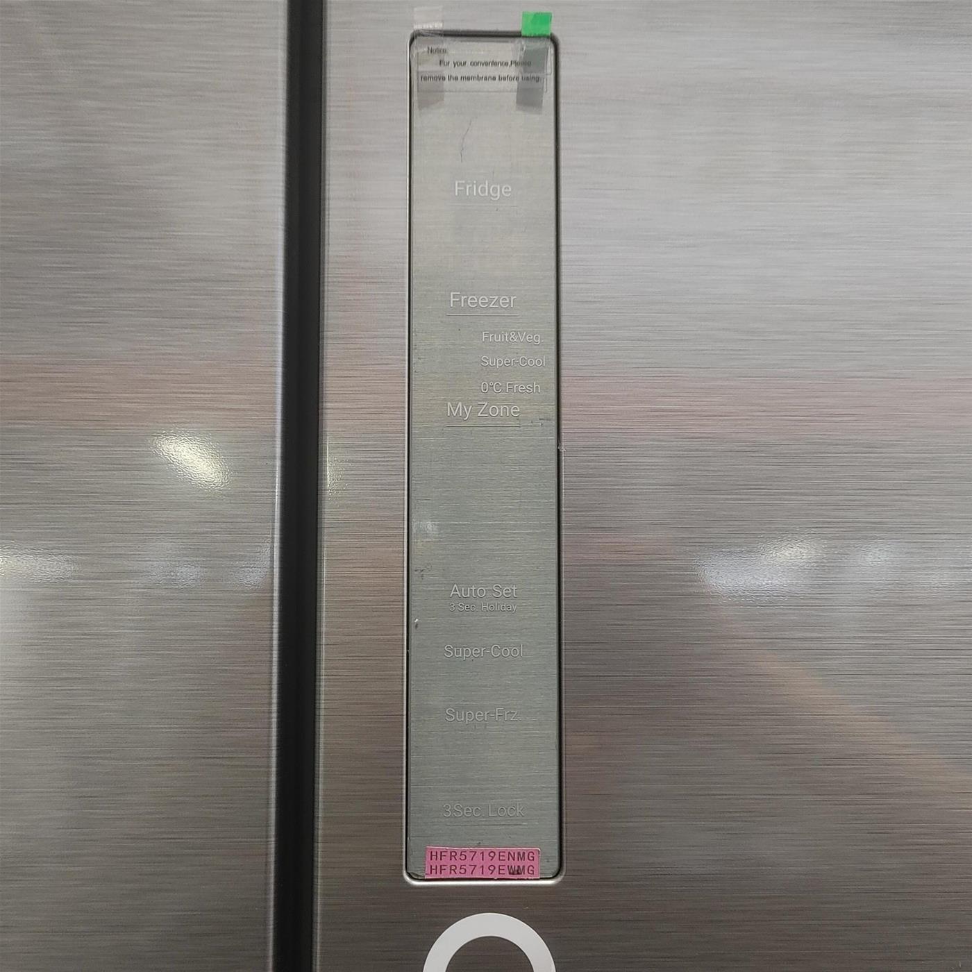 Frigorifero side-by-side Haier FD 70 Serie 5 HFR5720EWMG Libera installazione 477 LE Argento