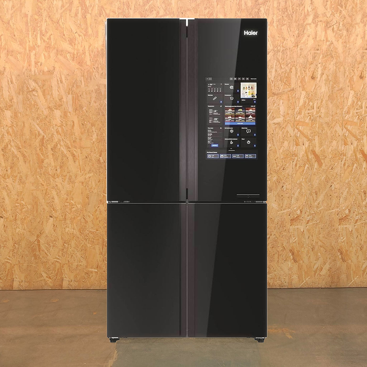Frigorifero side-by-side Haier Cube 90 Serie 9 HCW9919FSGB Libera installazione 586 LF Nero