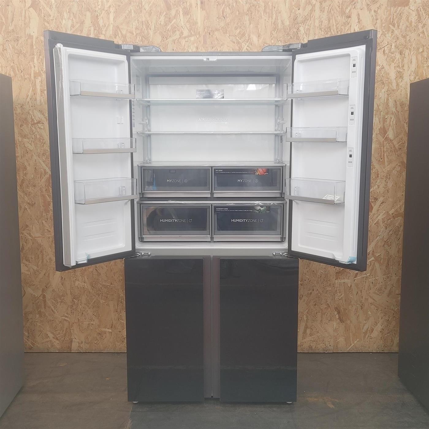 Frigorifero side-by-side Haier Cube 90 Serie 9 HCW9919FSGB Libera installazione 586 LF Nero